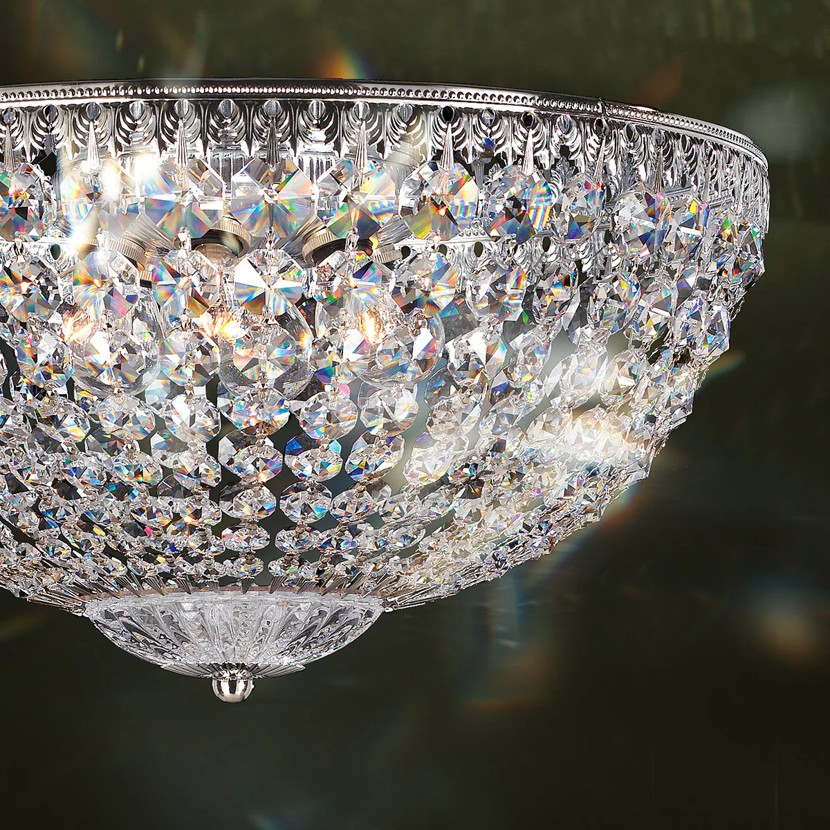 Schonbek Petit Crystal 1564 Flush Mount - Image 2