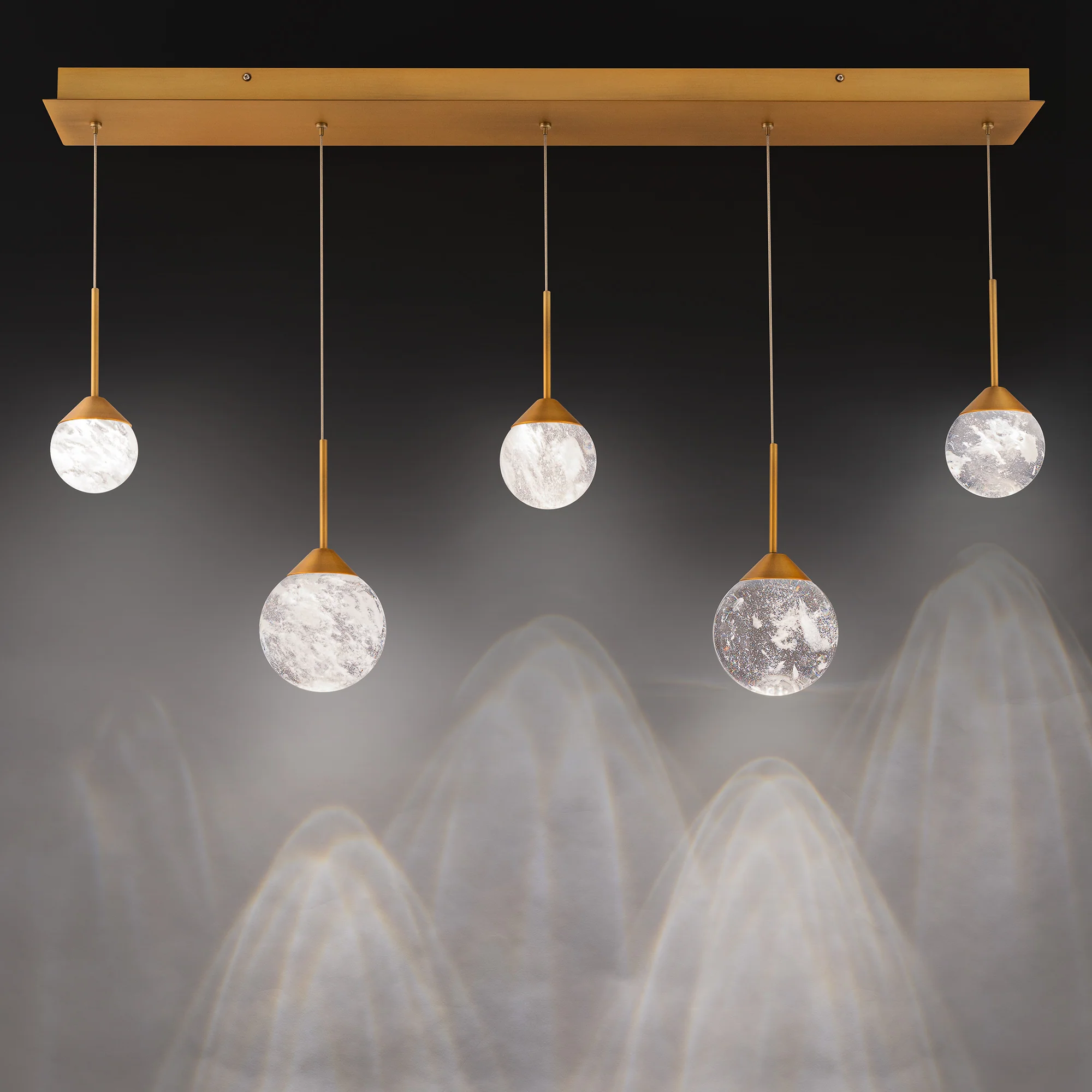 Schonbek Quest BPD40205L Multi-Light Pendant - Image 2