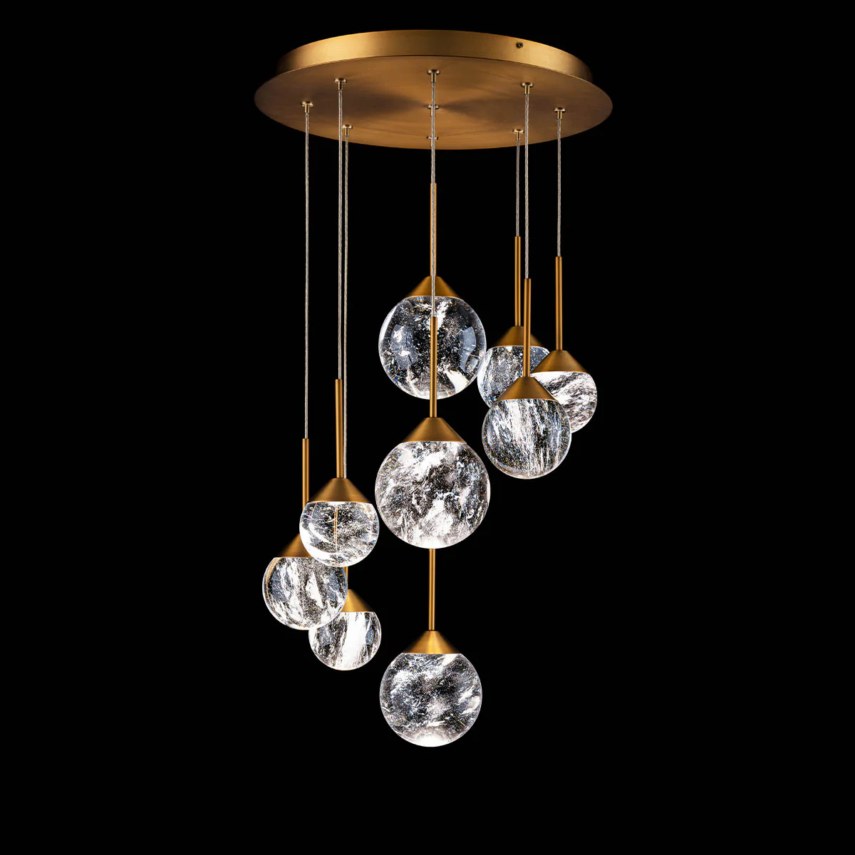 Schonbek Quest BPD40209 Multi-Light Pendant - Image 3