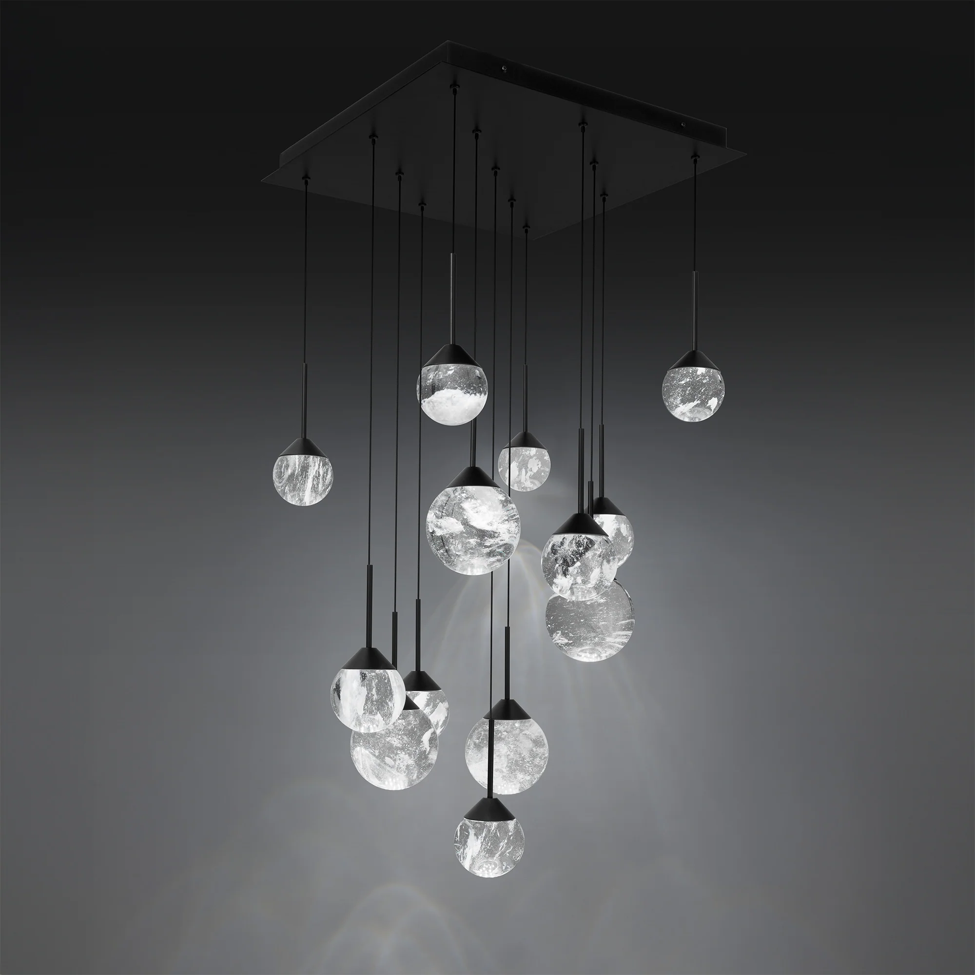 Schonbek Quest BPD40213S Multi-Light Pendant - Image 2