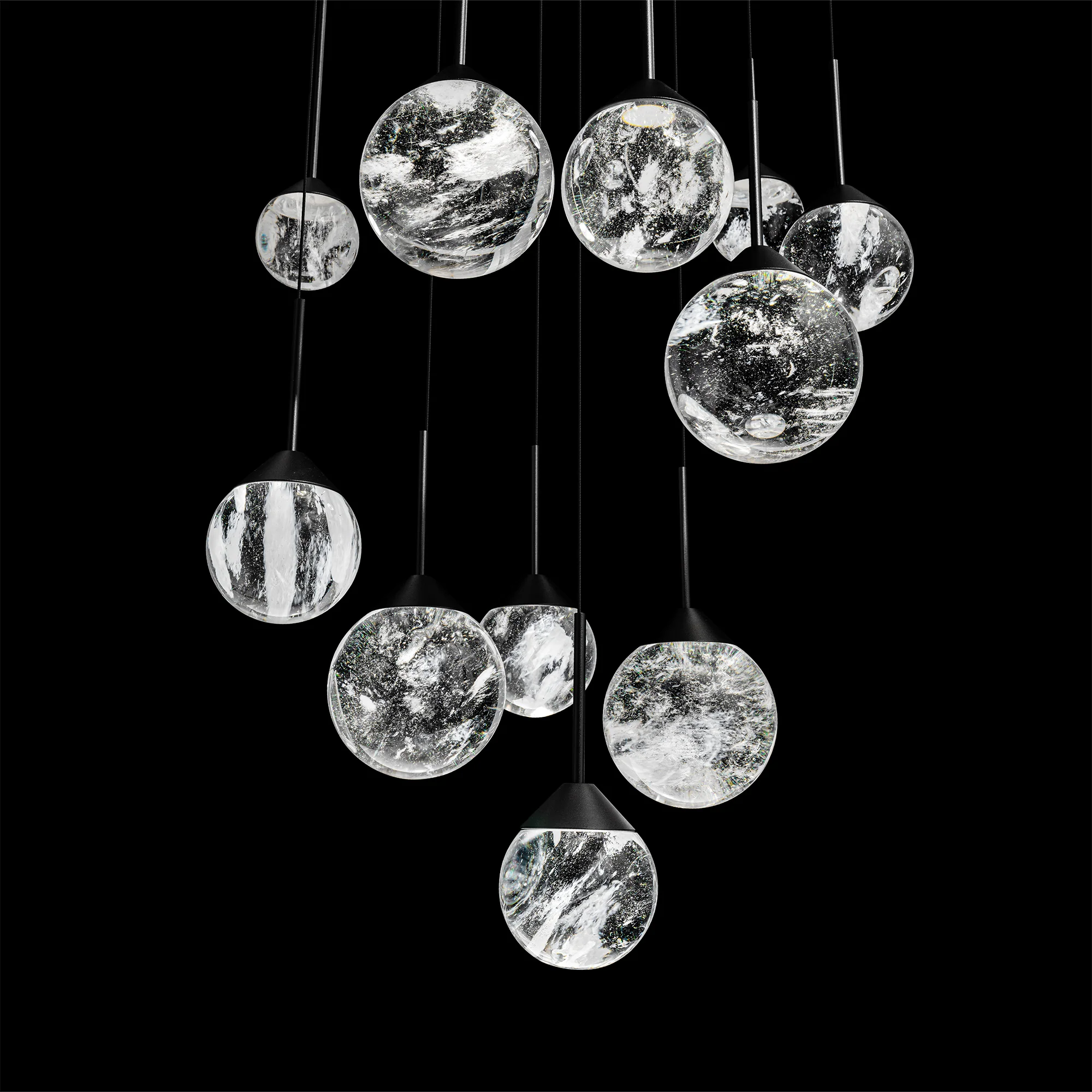 Schonbek Quest BPD40213S Multi-Light Pendant - Image 3