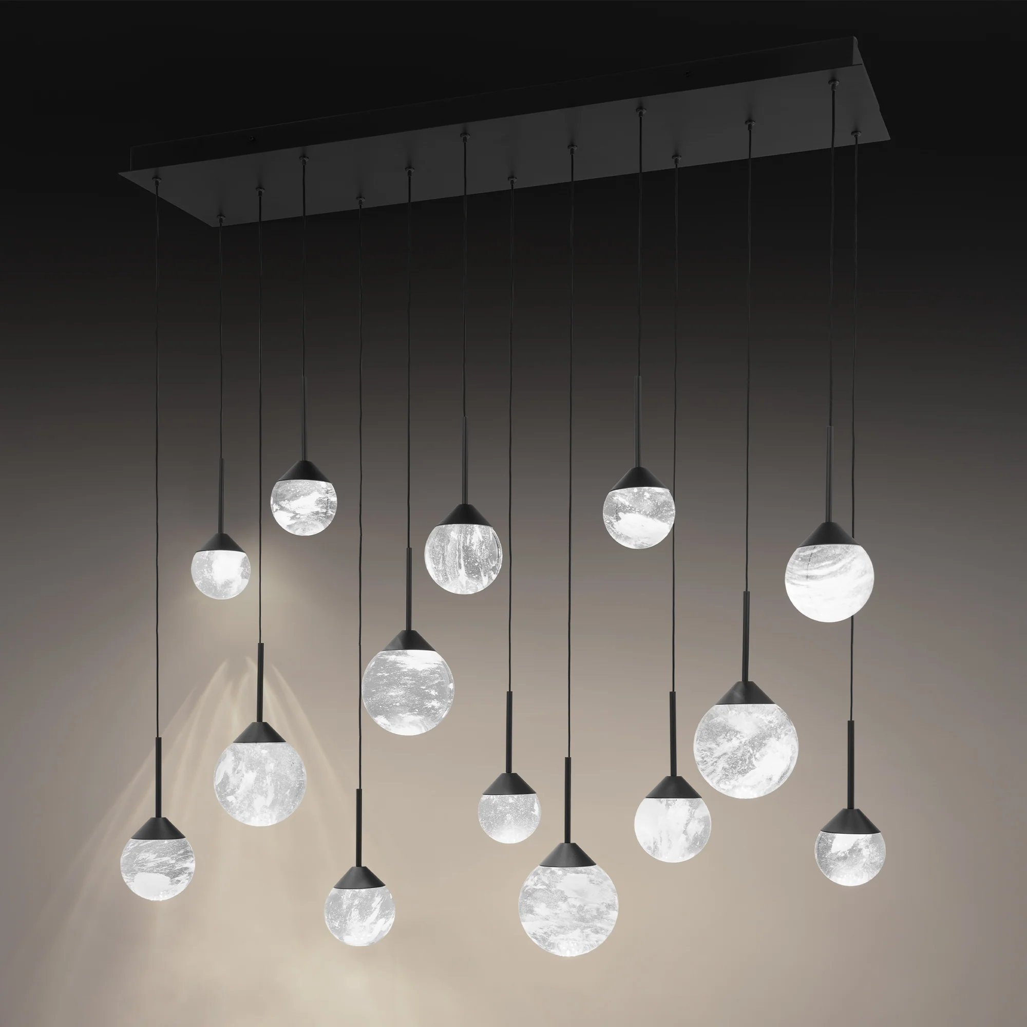 Schonbek Quest BPD40214L Multi-Light Pendant - Image 2