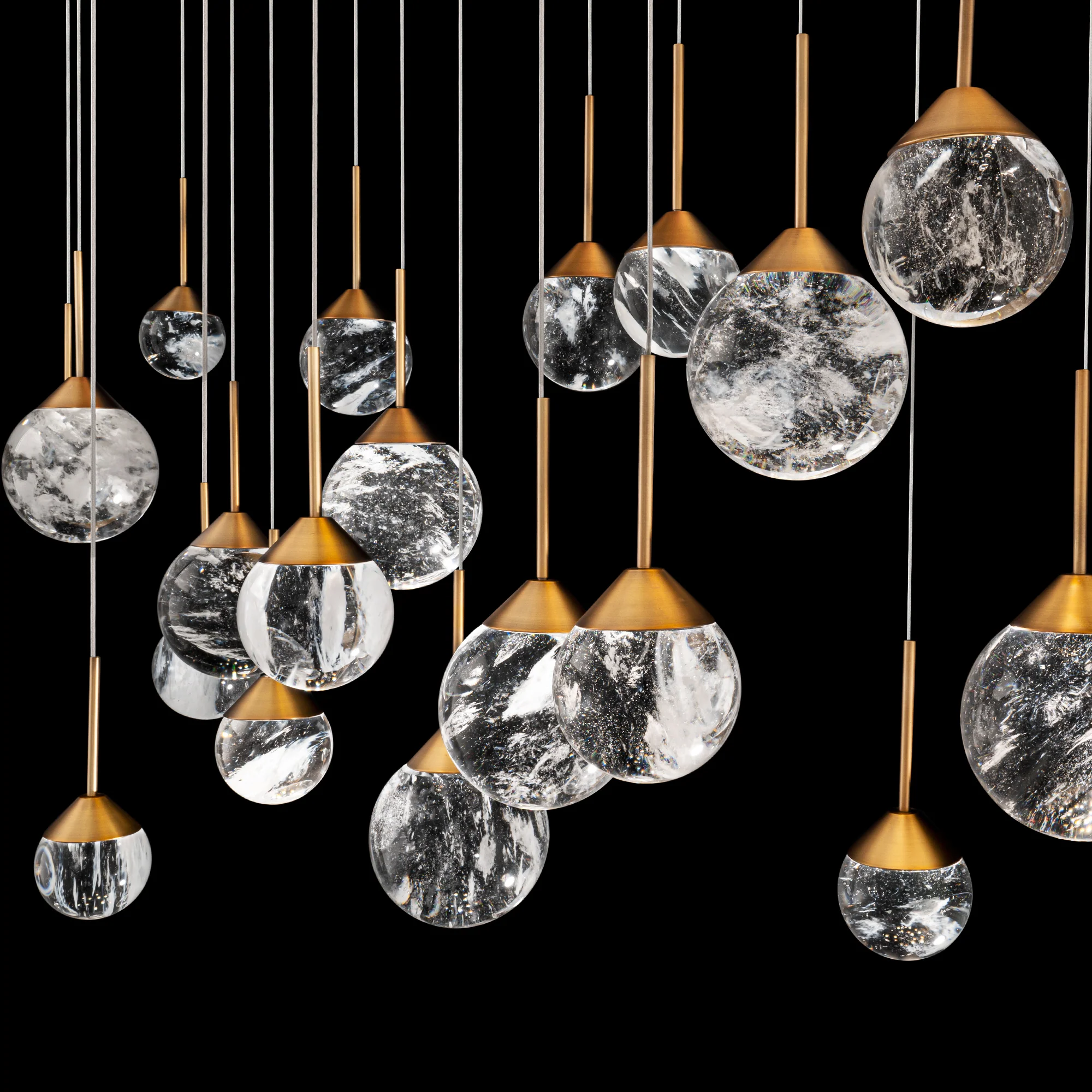 Schonbek Quest BPD40223L Multi-Light Pendant - Image 3