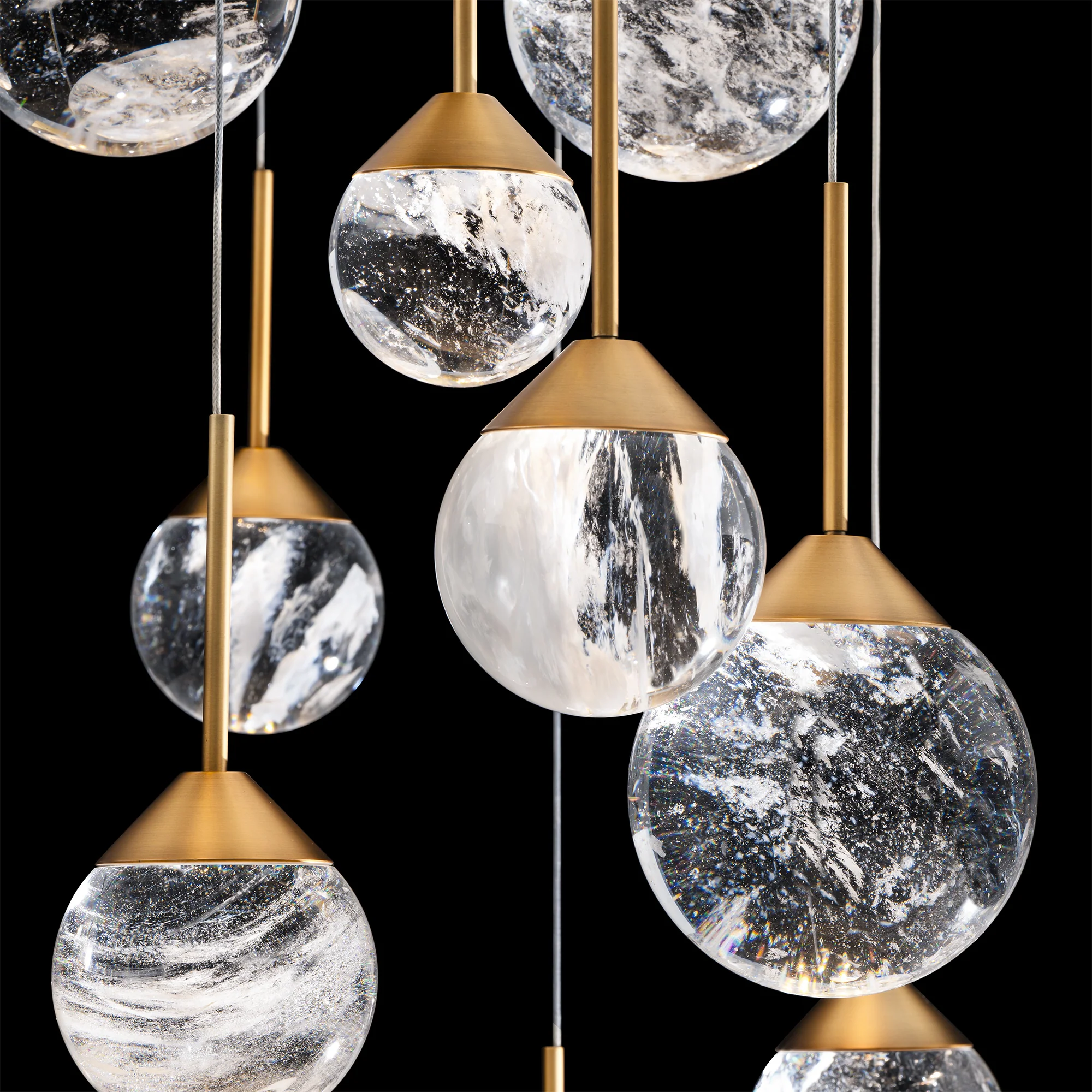 Schonbek Quest BPD40225S Multi-Light Pendant - Image 3