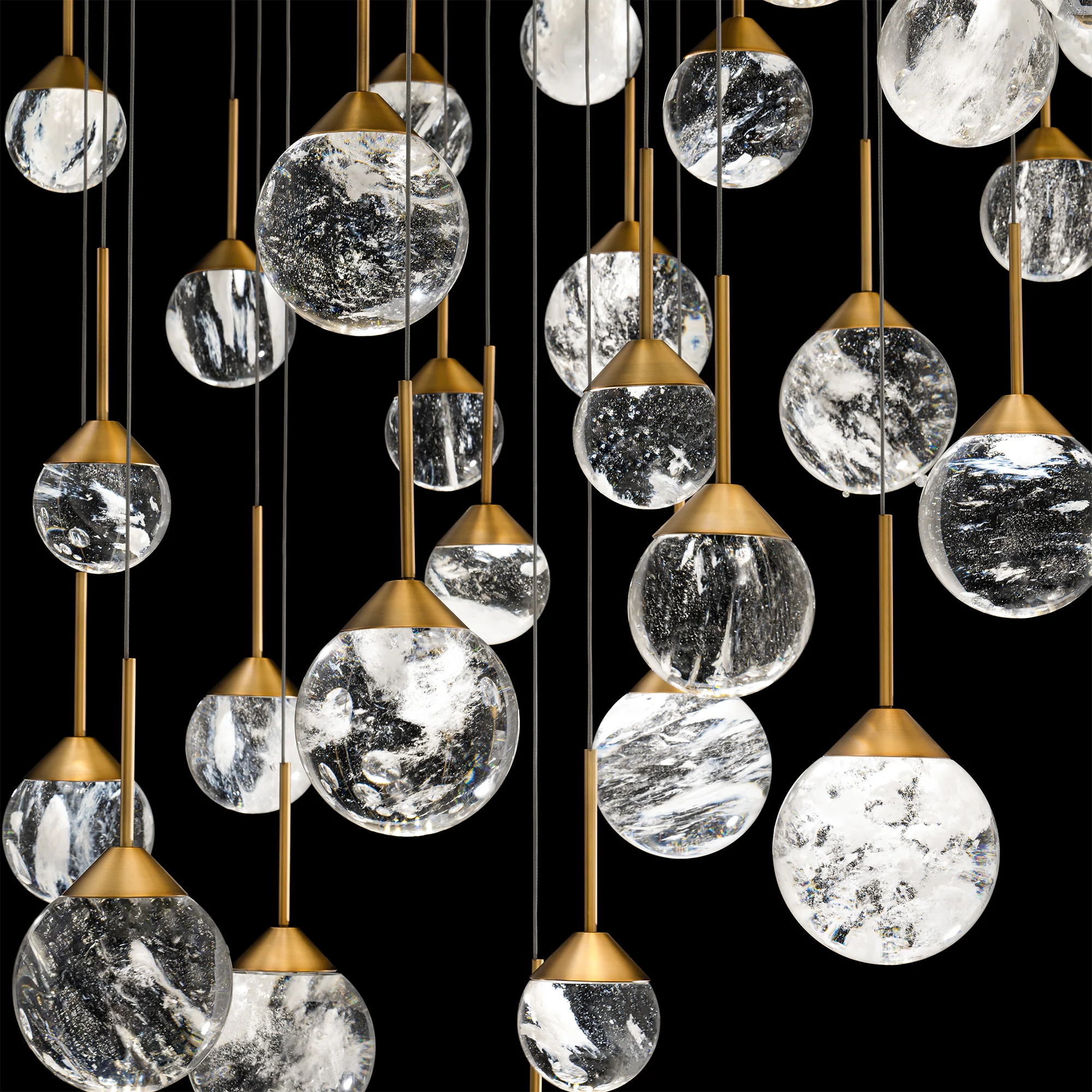 Schonbek Quest BPD40241S Multi-Light Pendant - Image 3