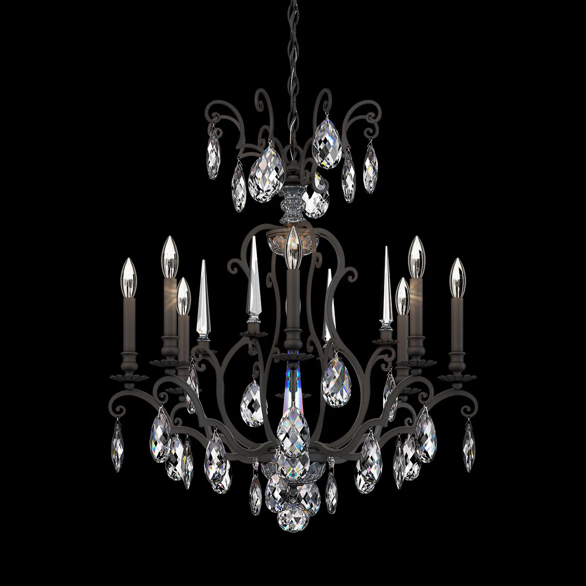 Schonbek Renaissance Nouveau RN3871 Chandelier - Image 3