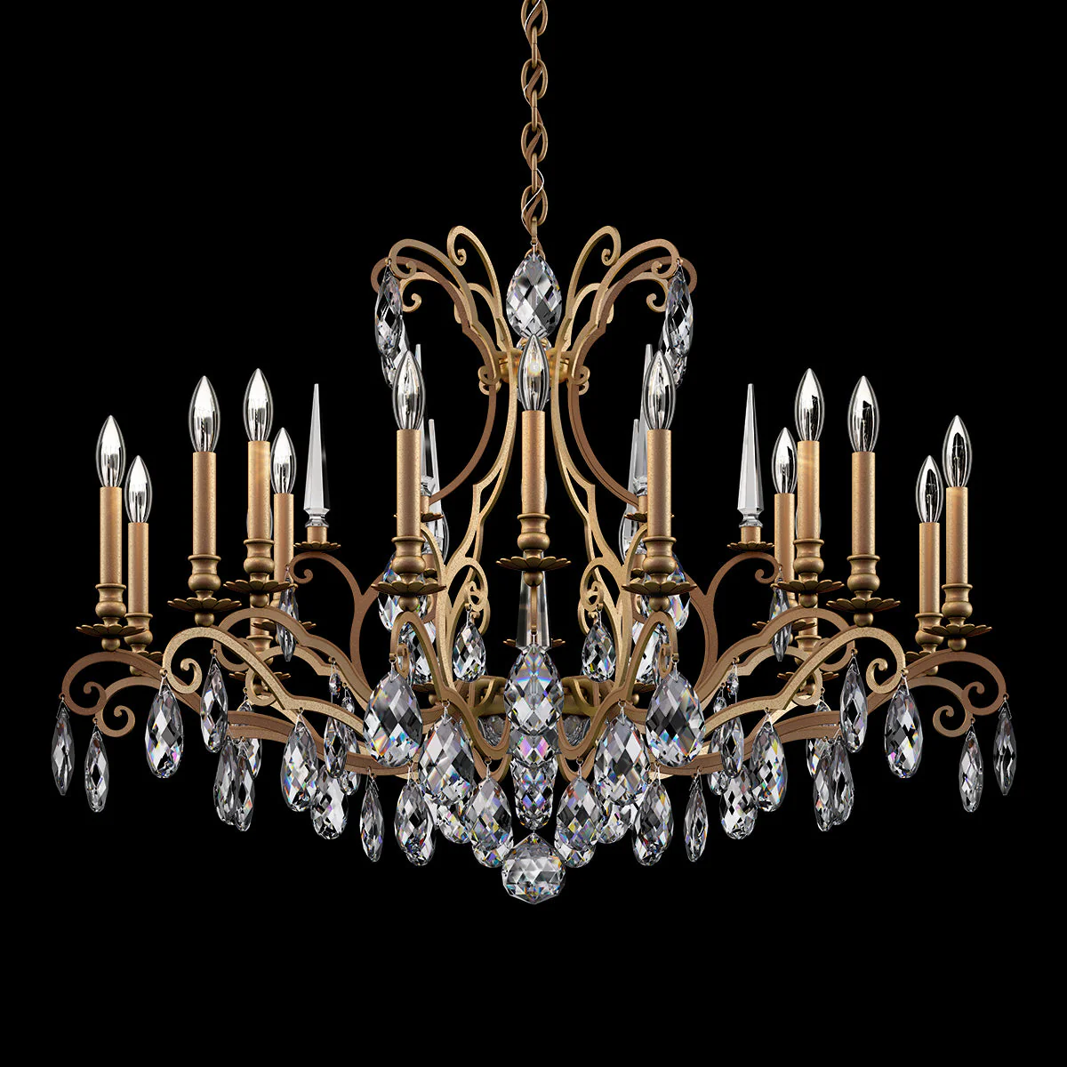 Schonbek Renaissance Nouveau RN3892 Chandelier - Image 2