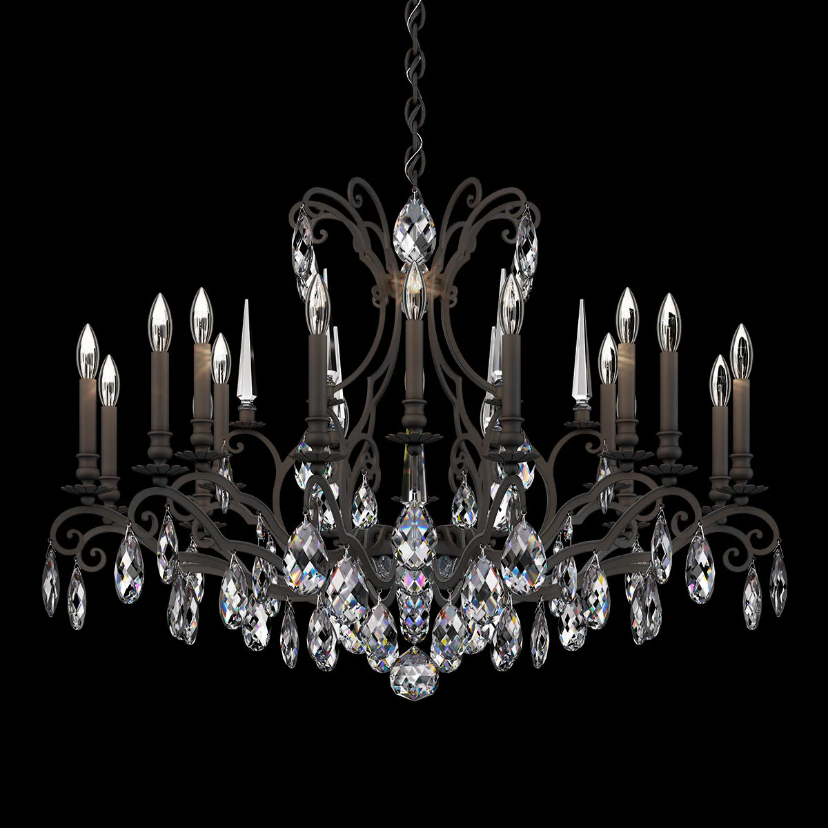 Schonbek Renaissance Nouveau RN3892 Chandelier - Image 4