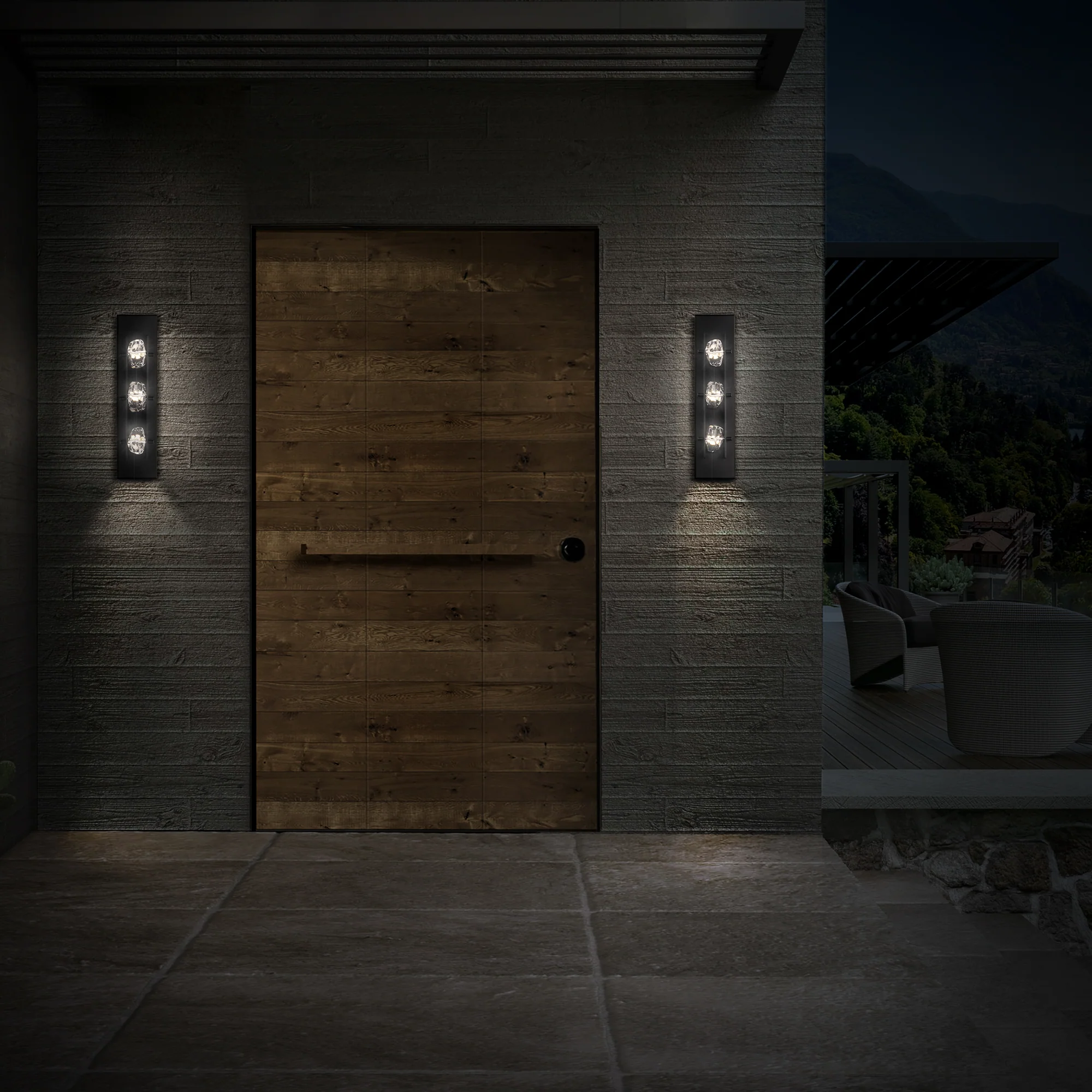 Schonbek Strata BWSW10322 Outdoor Wall Light - Image 2