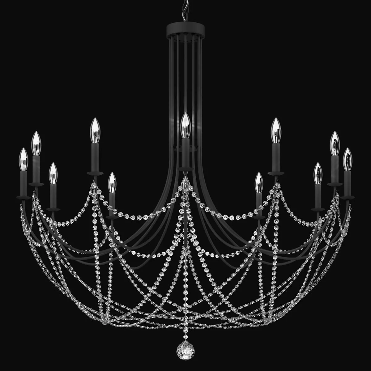 Schonbek Verdana RJ1012 Chandelier - Image 3