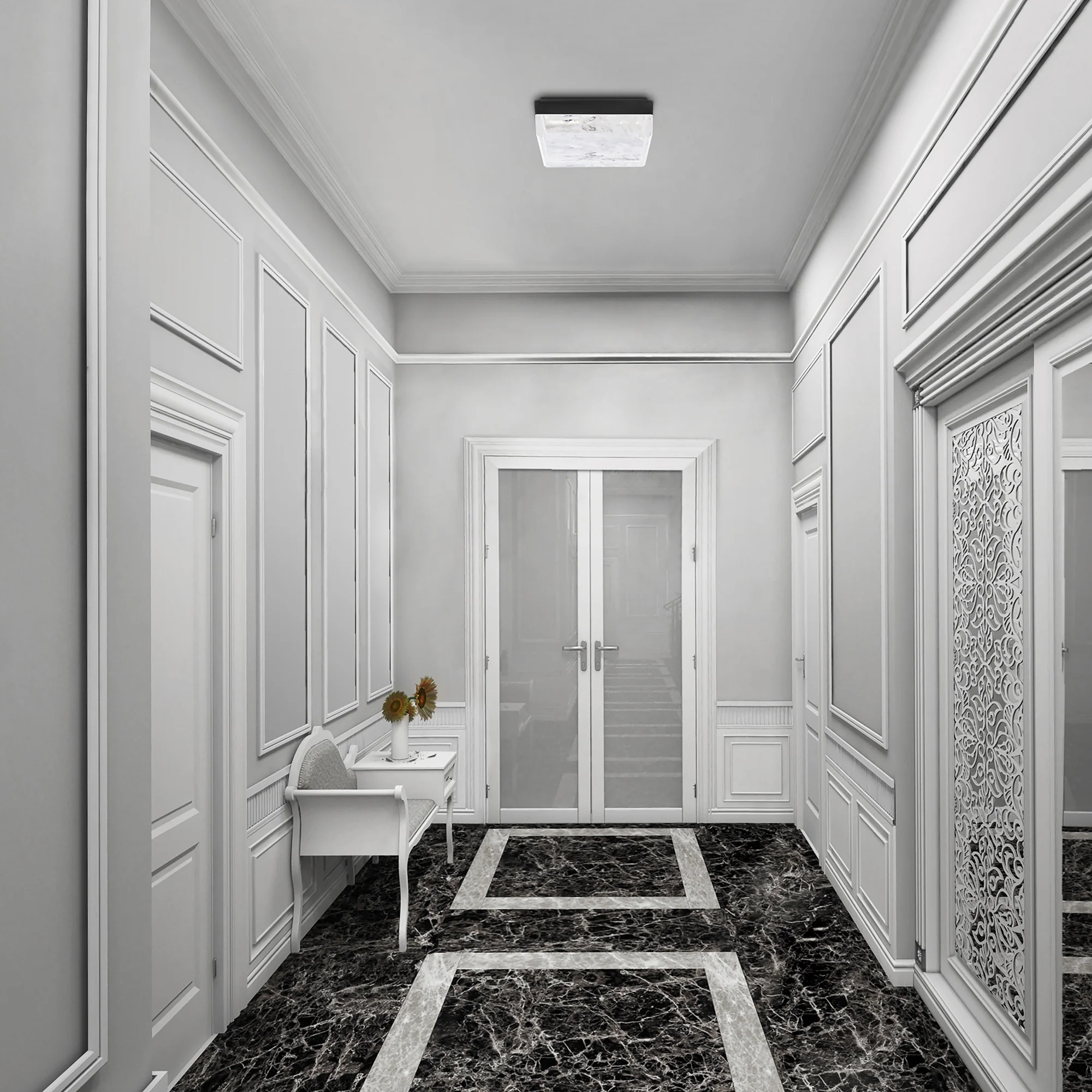 Schonbek Whisper BFM39212 Flush Mount - Image 6