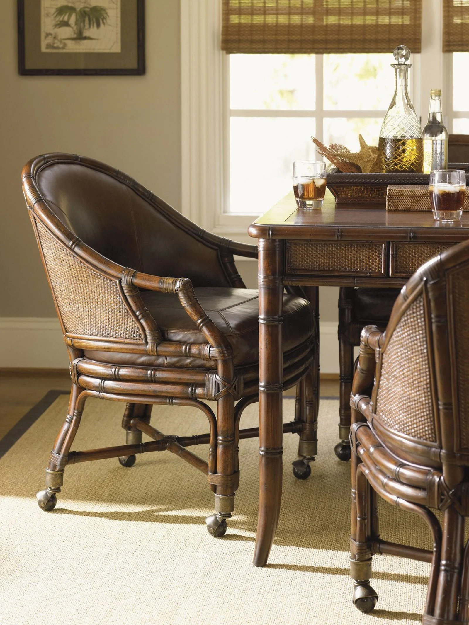 Sligh Bal Harbour Rum Runner Desk Chair - Image 3