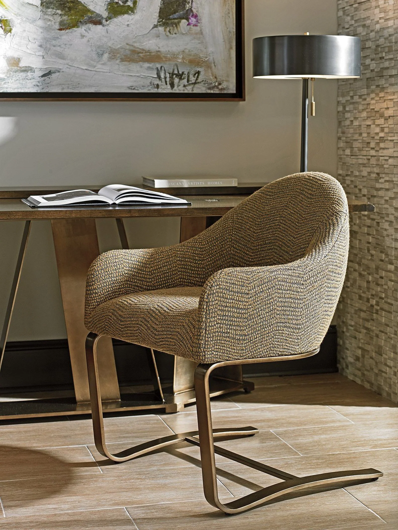 Sligh Cross Effect Desk Chair Customizable - Image 2