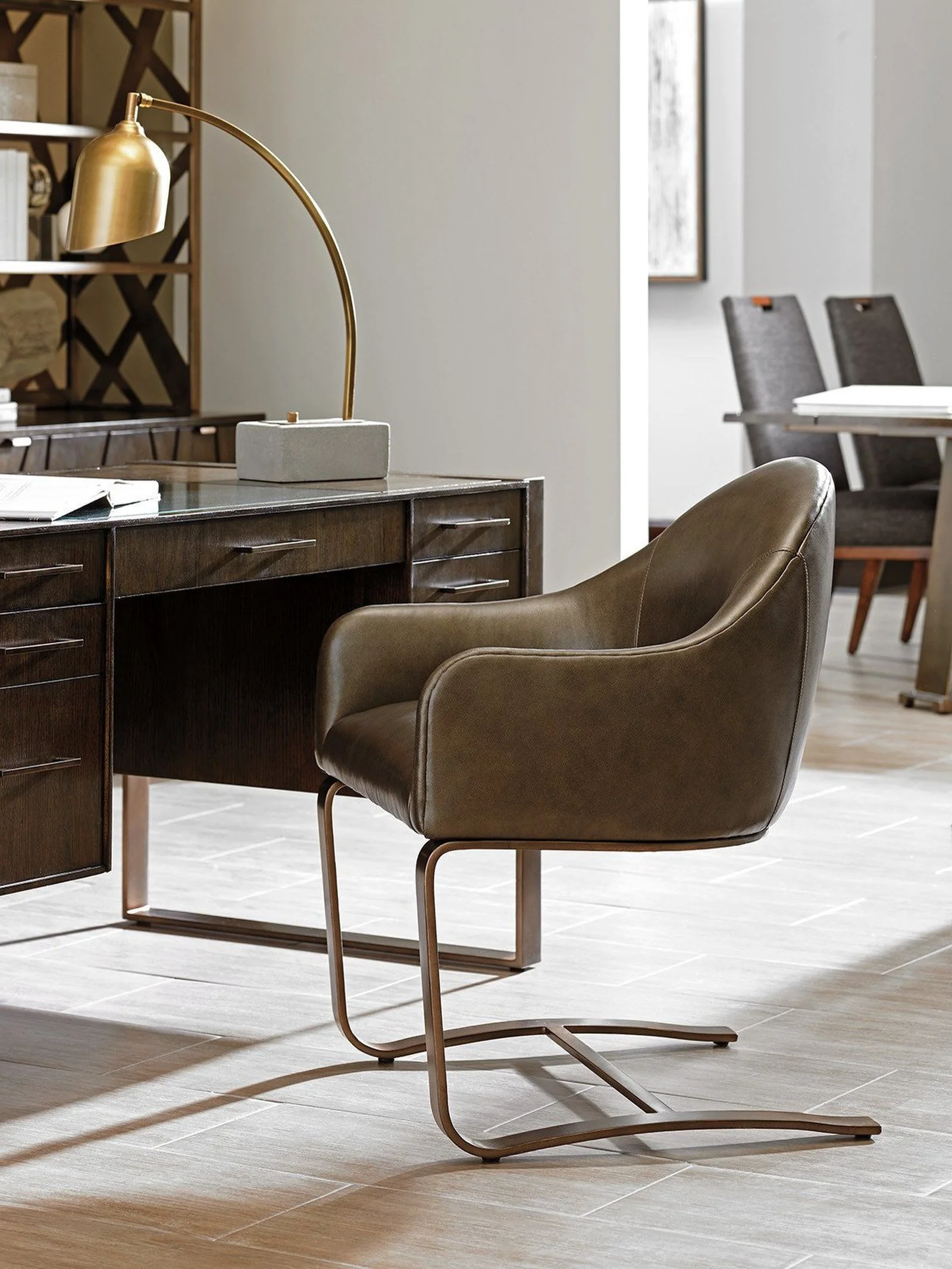 Sligh Cross Effect Desk Chair Customizable - Image 3