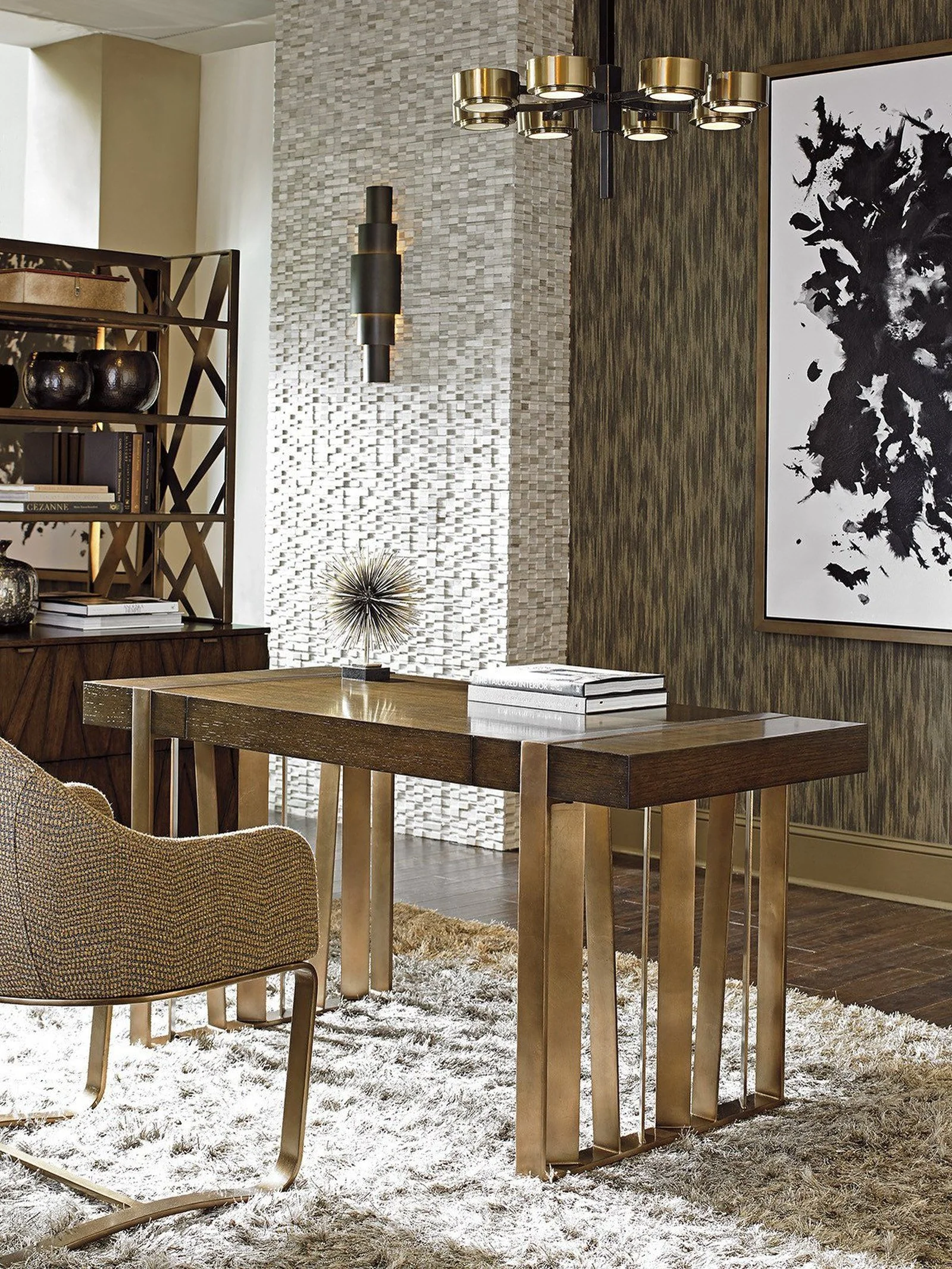 Sligh Cross Effect Intersect Writing Desk - Image 3