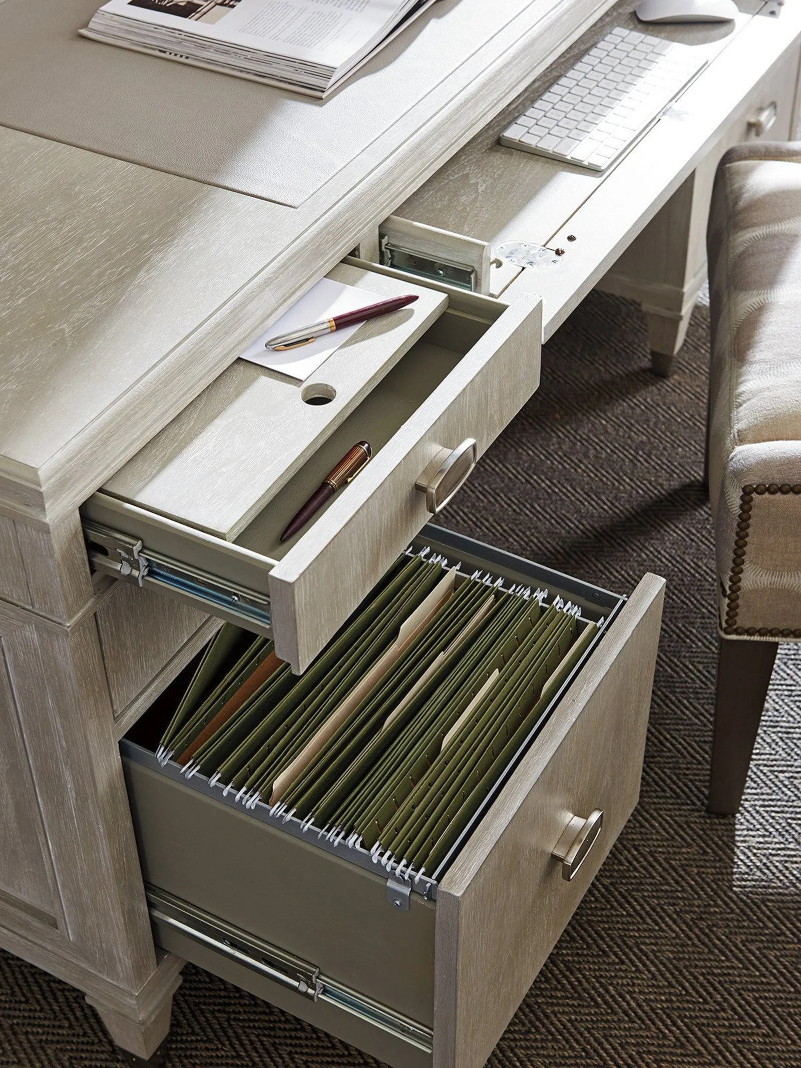 Sligh Greystone Avery Executive Desk - Image 4