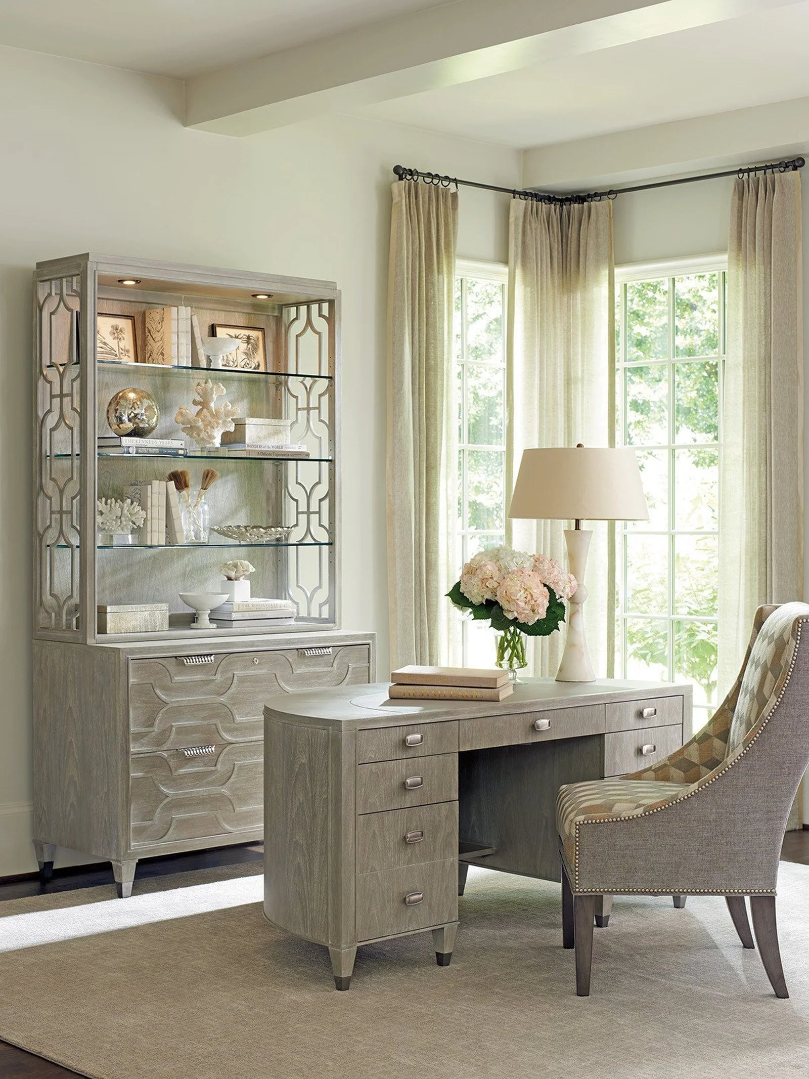 Sligh Greystone Dylan Demilune Desk - Image 2