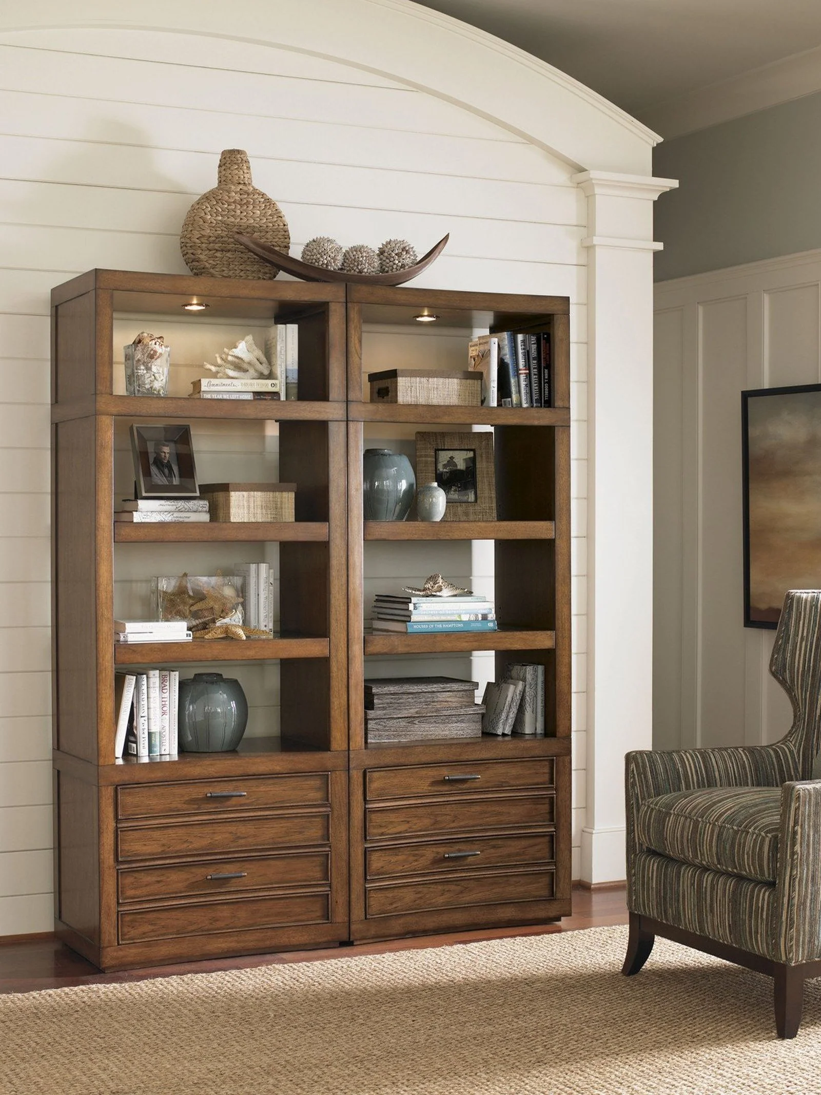 Sligh Longboat Key Crystal Sands Bookcase - Image 2