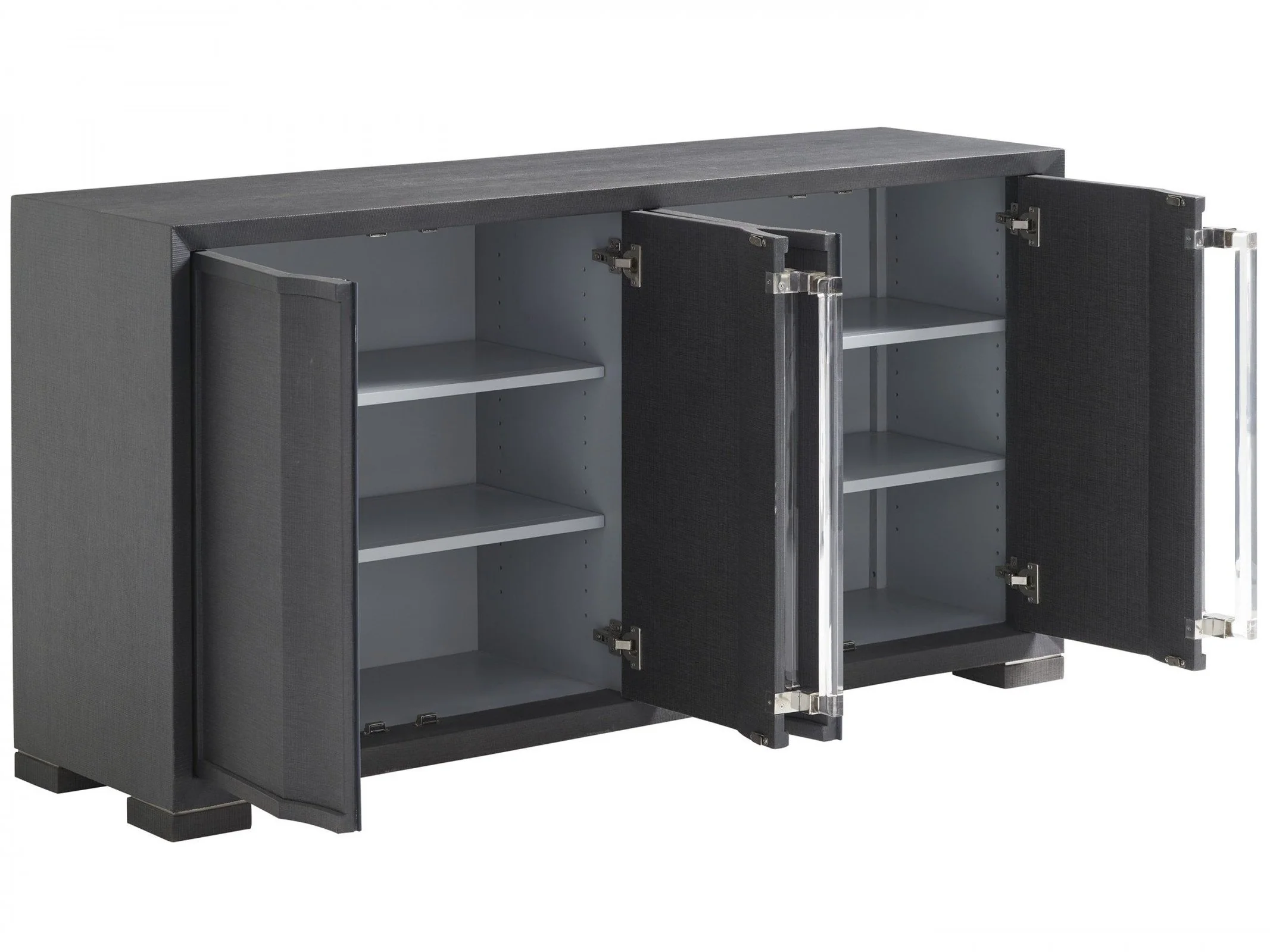 Sligh Studio Designs Anthology Linen Long Media Console - Image 3