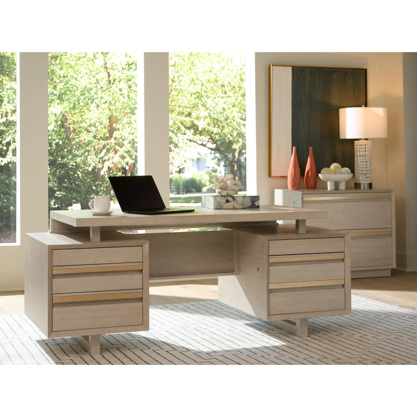 Sligh Studio Designs Farallon Executive Desk - Image 2