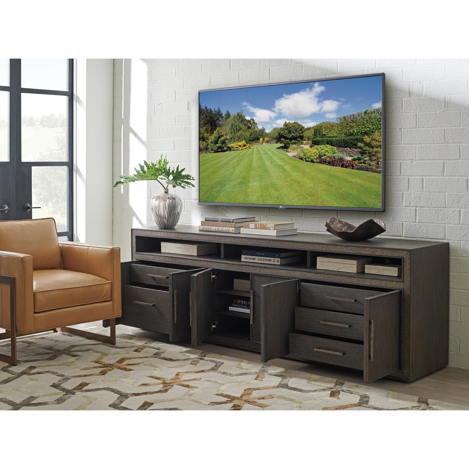 Sligh Studio Designs Hampton Media/Home Office Console - Image 3
