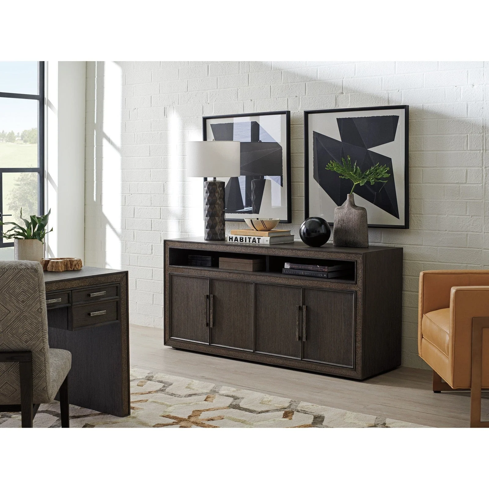 Sligh Studio Designs Hampton Media/Home Office Console - Image 5