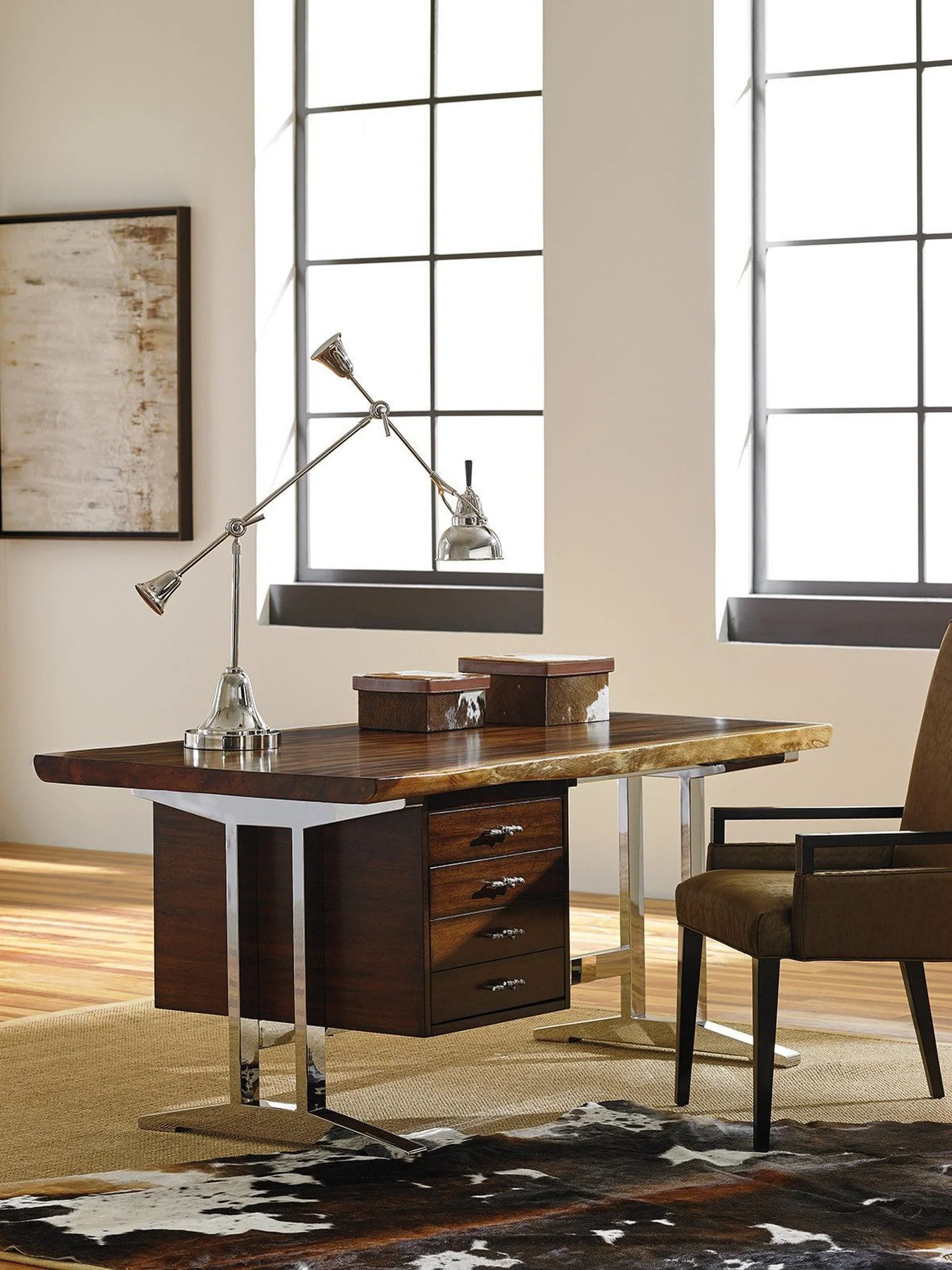 Sligh Studio Designs La Costa Live Edge Writing Desk - Image 2