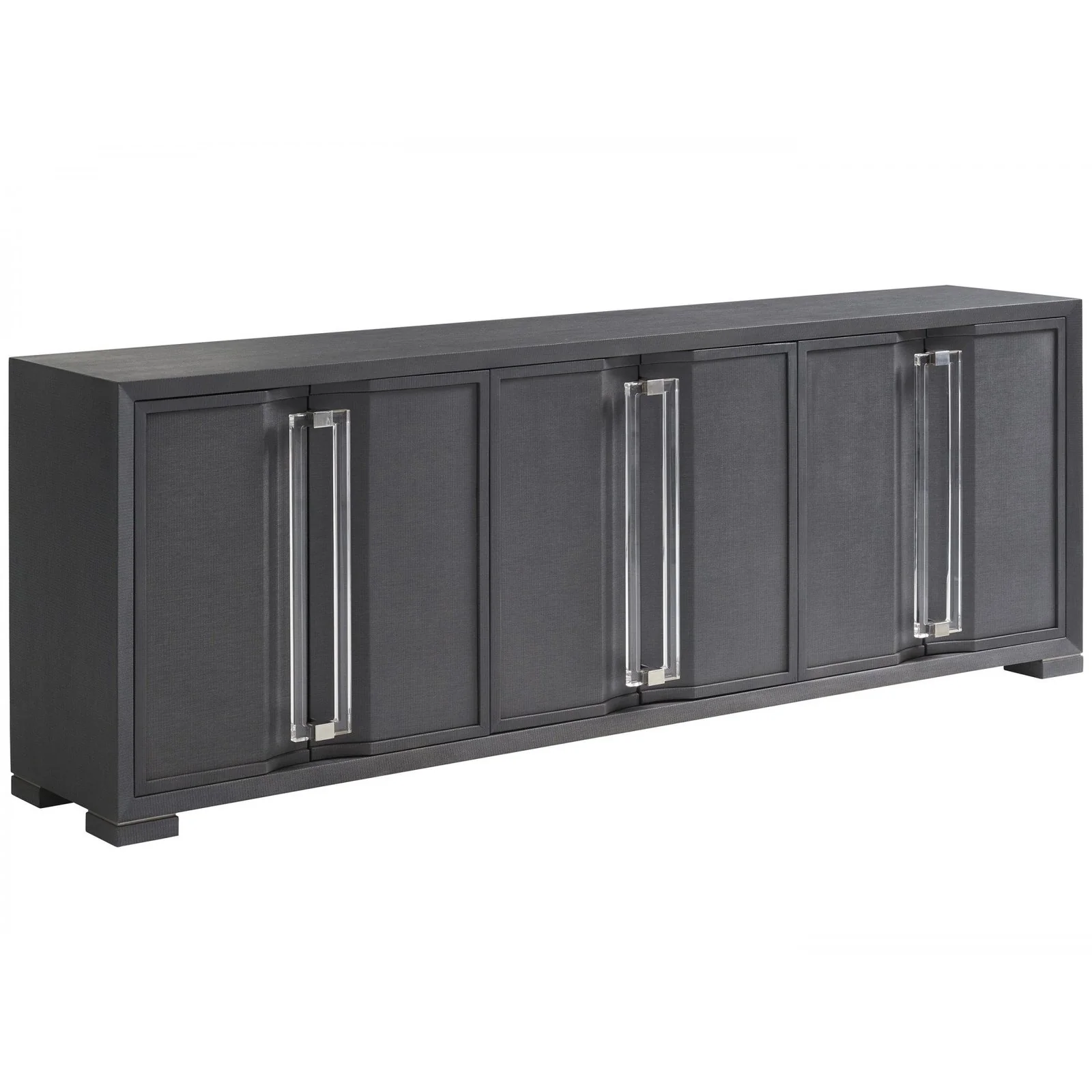 Sligh Studio Designs Newbury Park Raffia Media Console - Image 4
