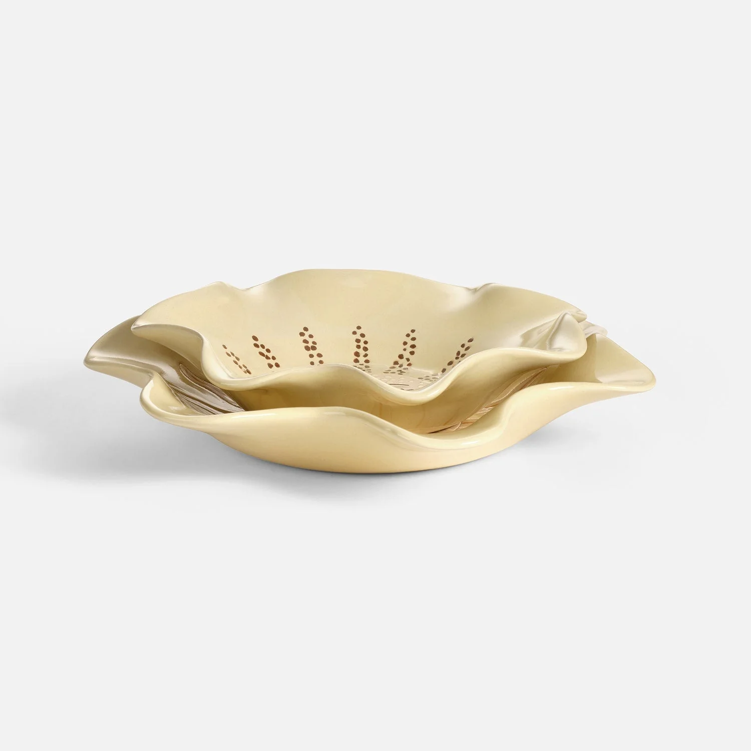 Solene Ceramic Bowl - Set of 2 - Image 5