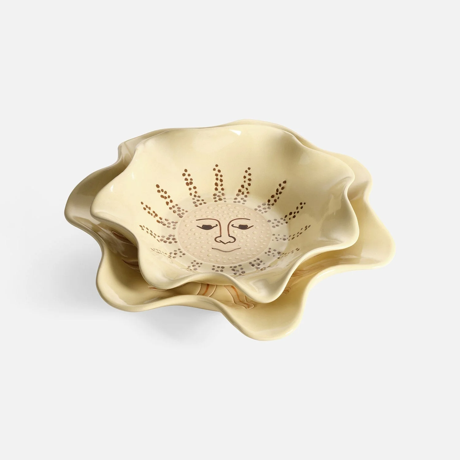 Solene Ceramic Bowl - Set of 2 - Image 6