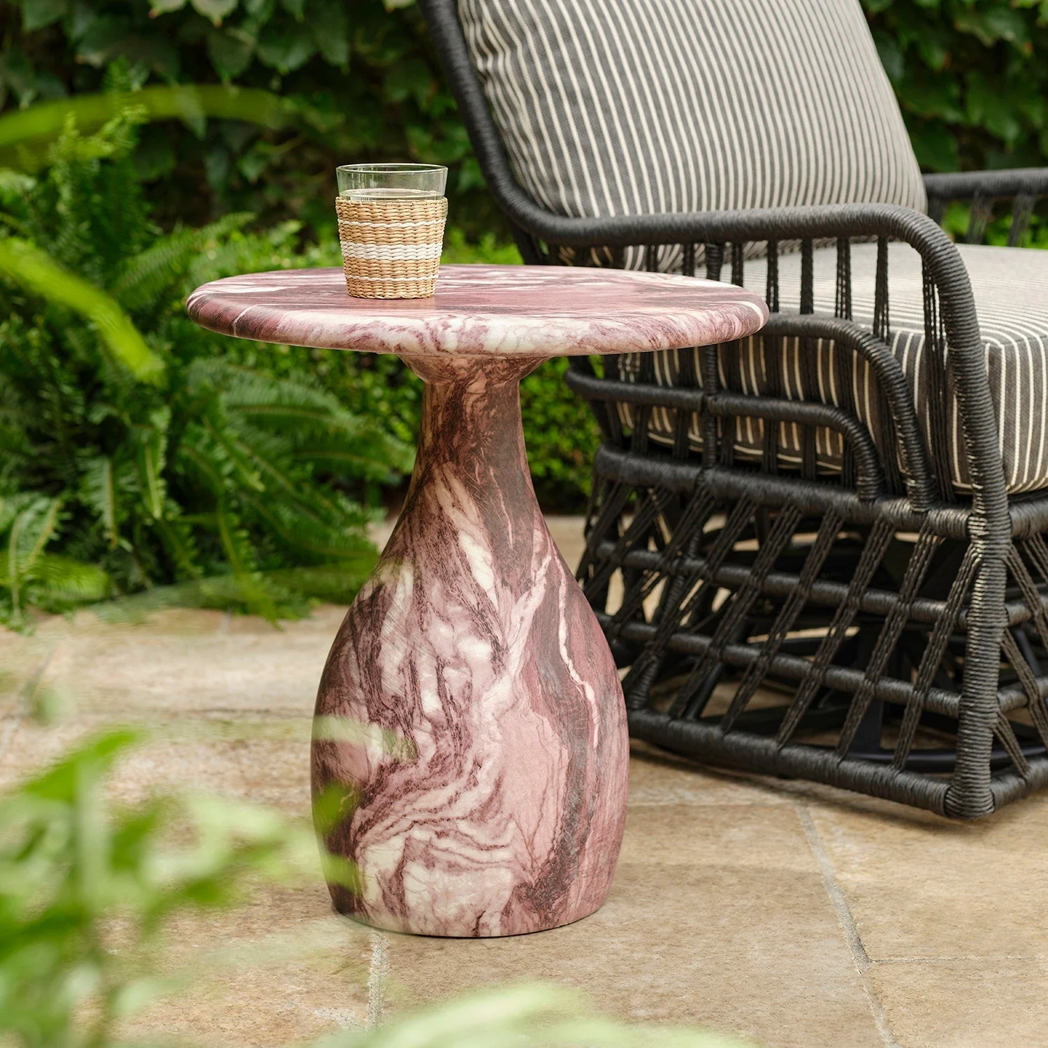 Sophie Outdoor Accent Table - Image 2