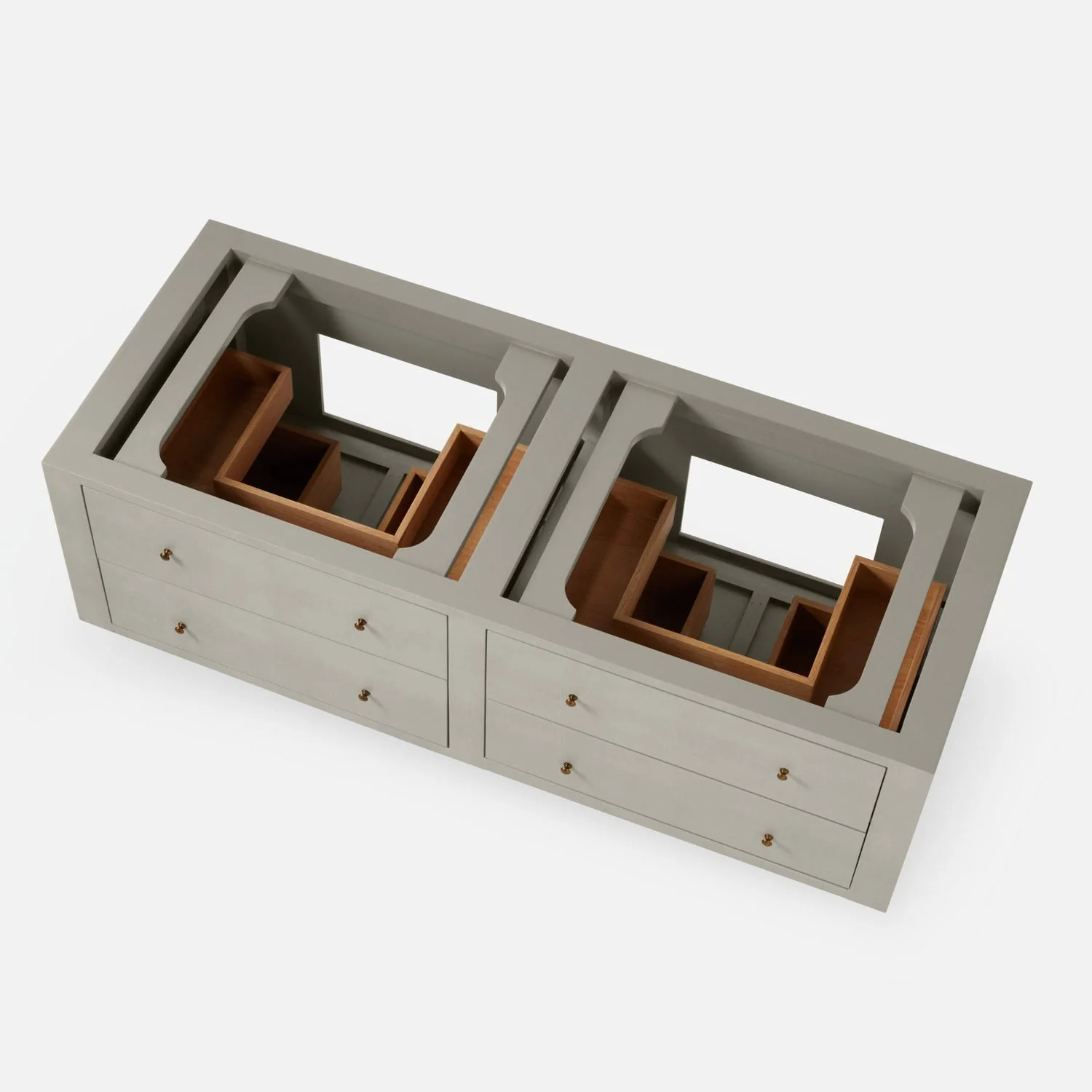 Sorin 60" Freestanding Vanity Base Only - Image 2