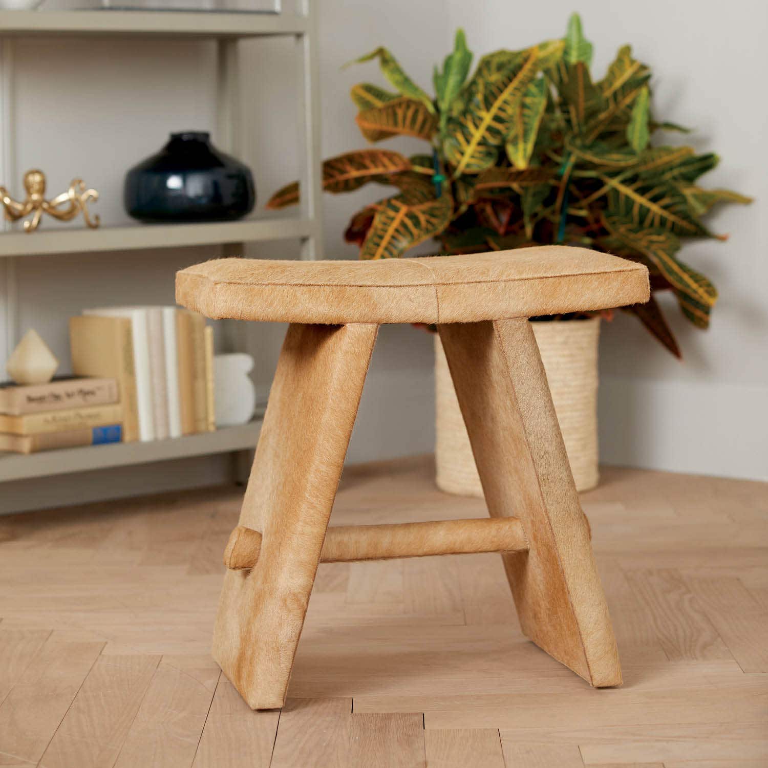 Stanton Hair-on-Hide Bench - Image 2