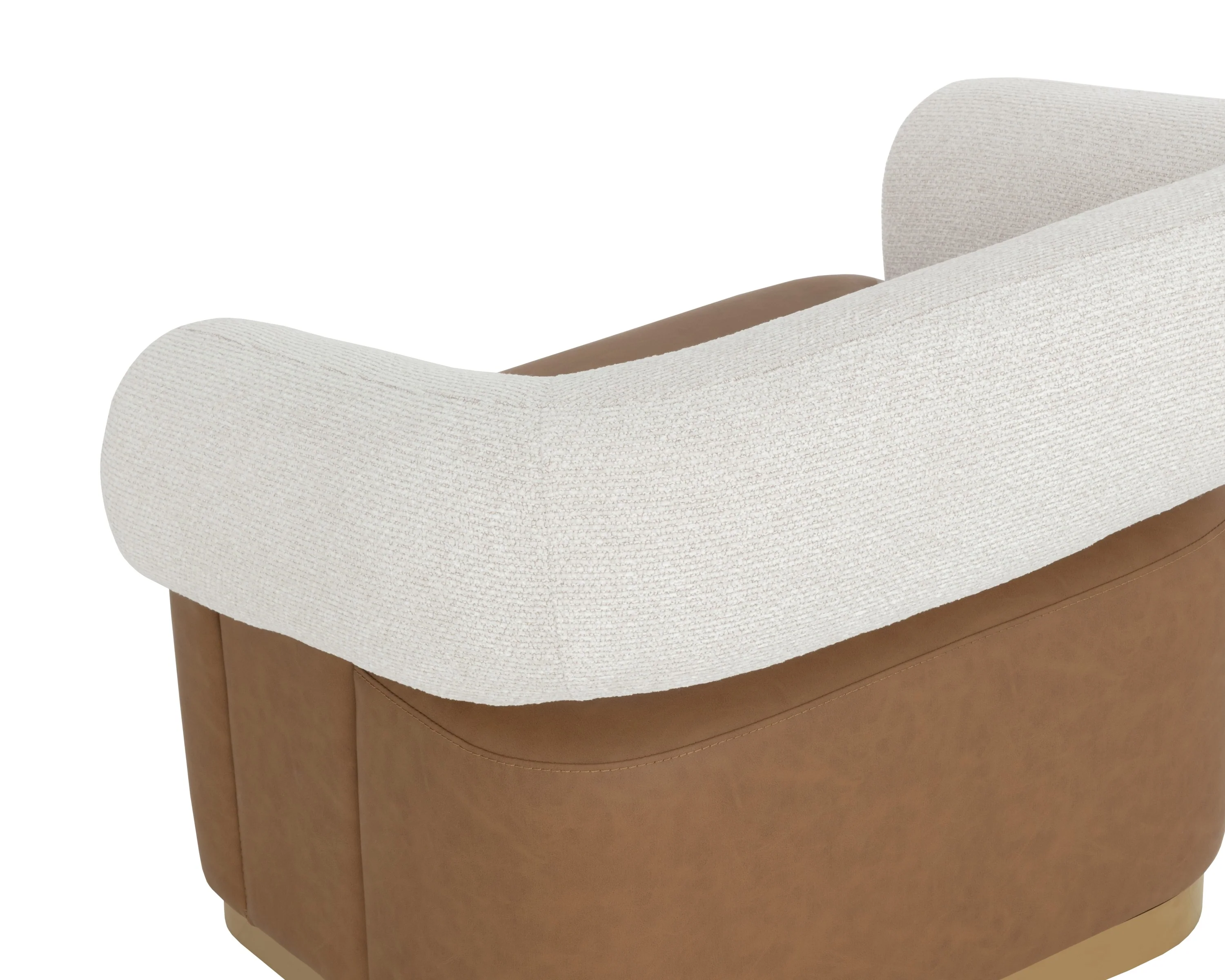 Sunpan Aggie Swivel Lounge Chair - Image 10