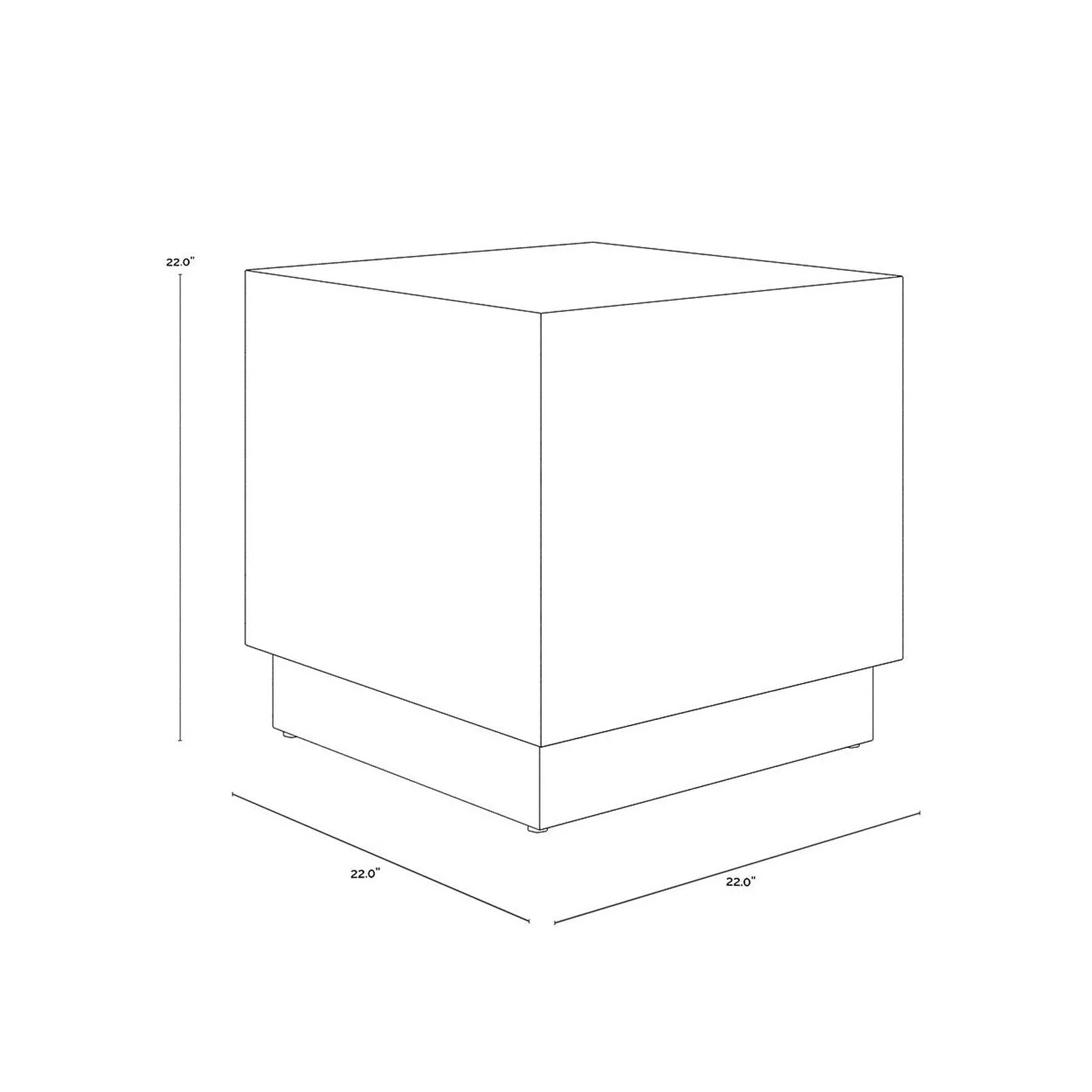Sunpan Albans Side Table - Image 6
