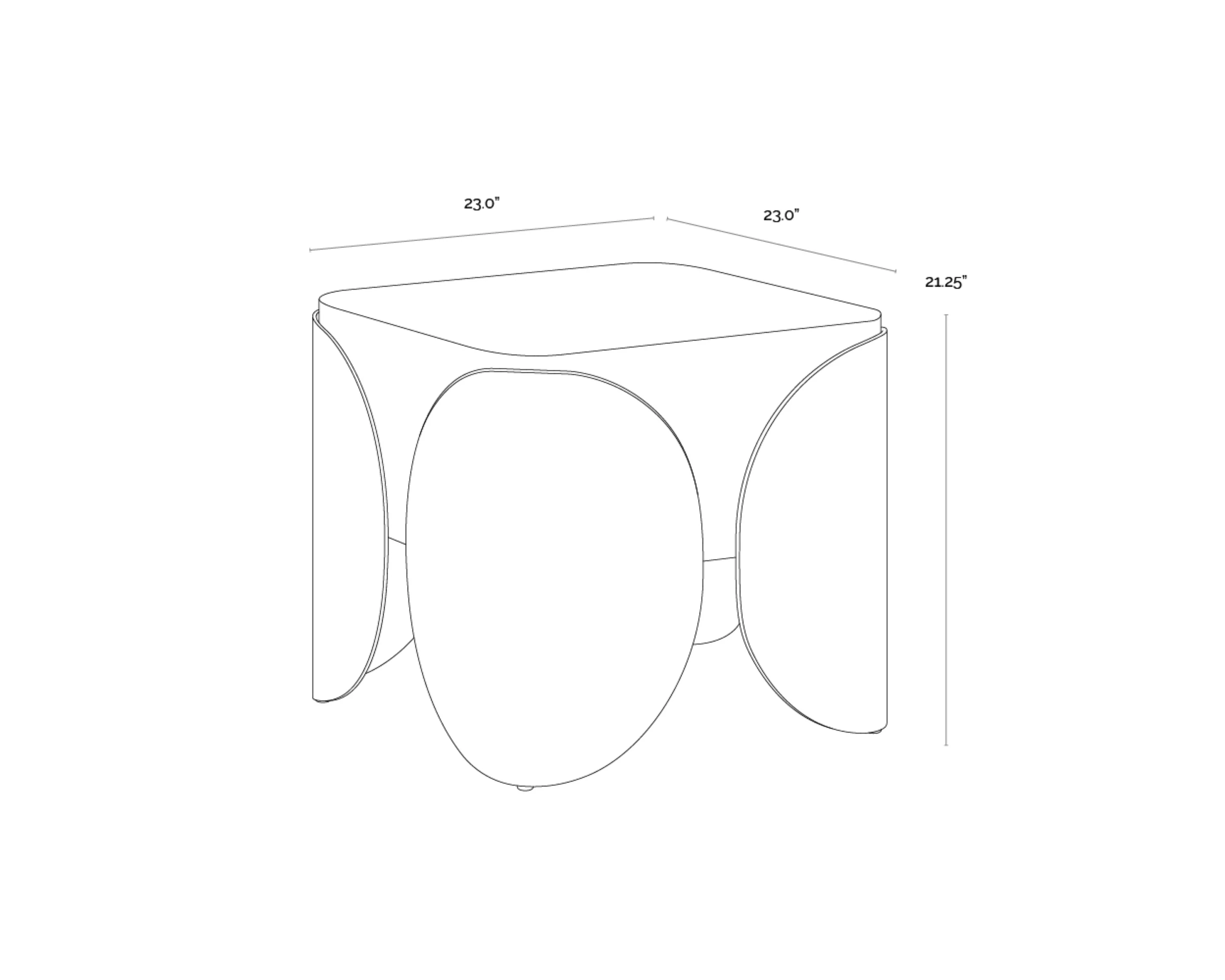 Sunpan Amarula Side Table - Image 6