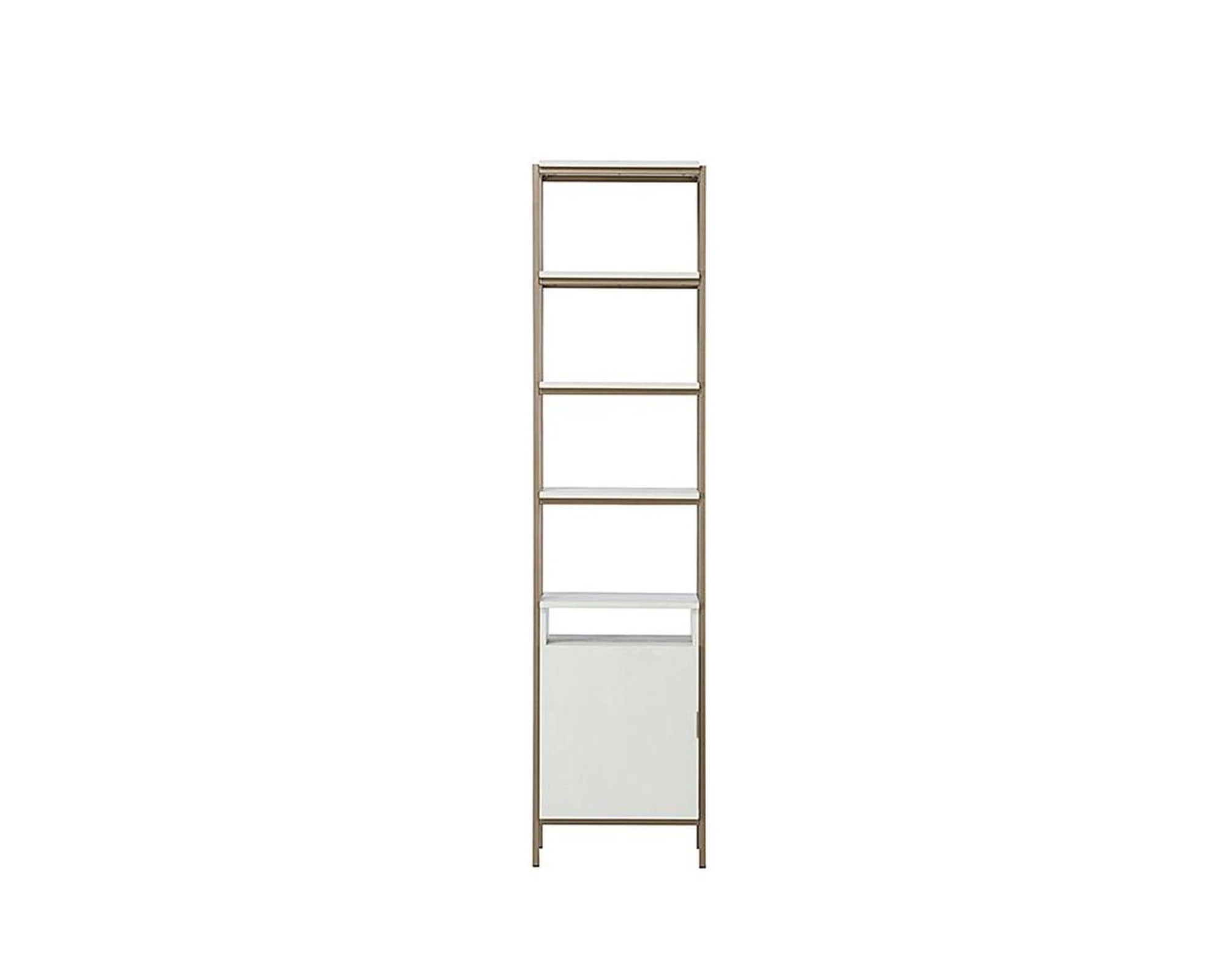 Sunpan Ambrose Modular Bookcase Champagne Gold Cream - Image 5