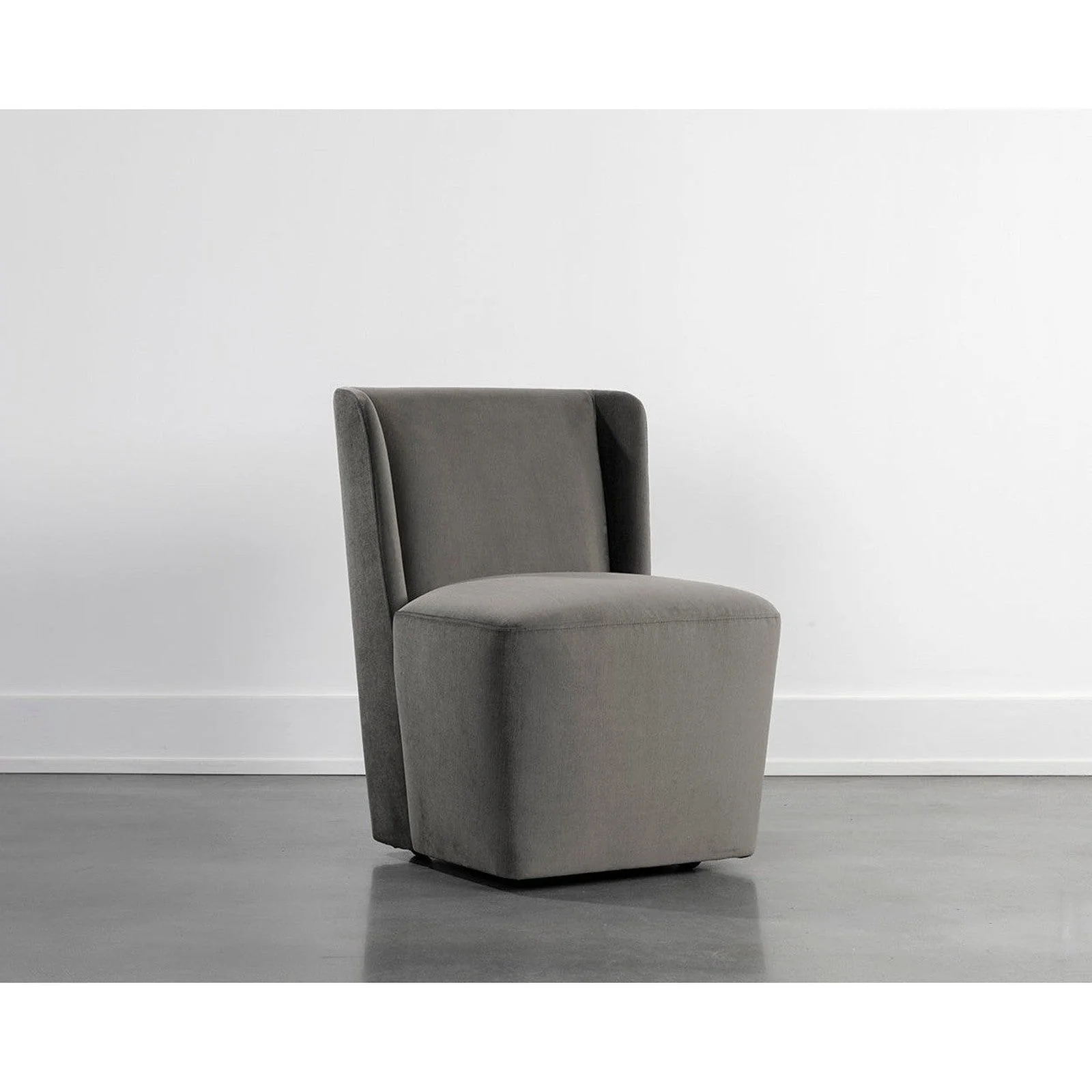 Sunpan Amita Wheeled Dining Chair - Image 2