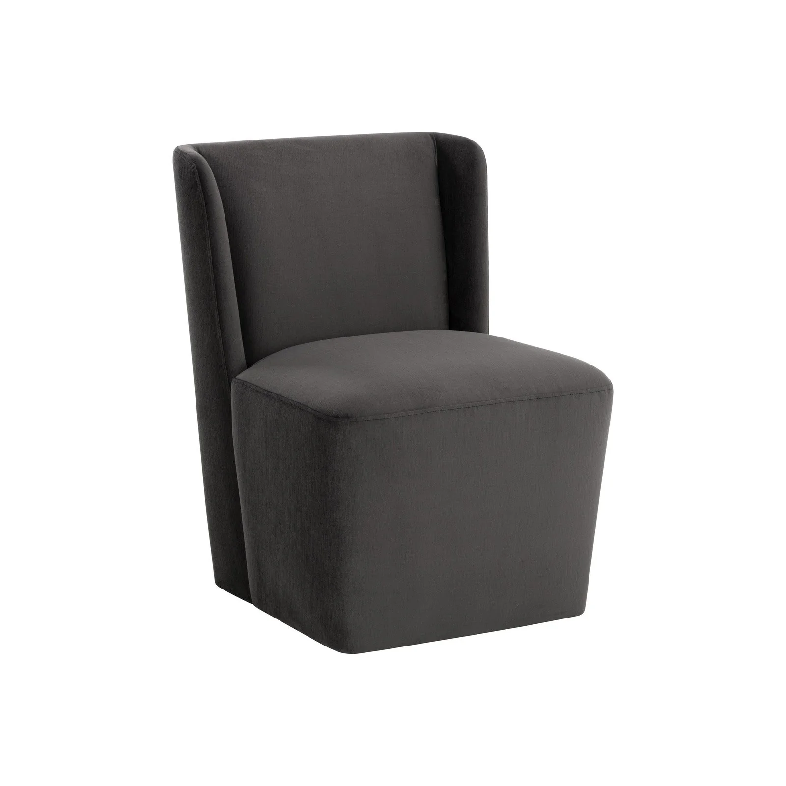 Sunpan Amita Wheeled Dining Chair - Image 4