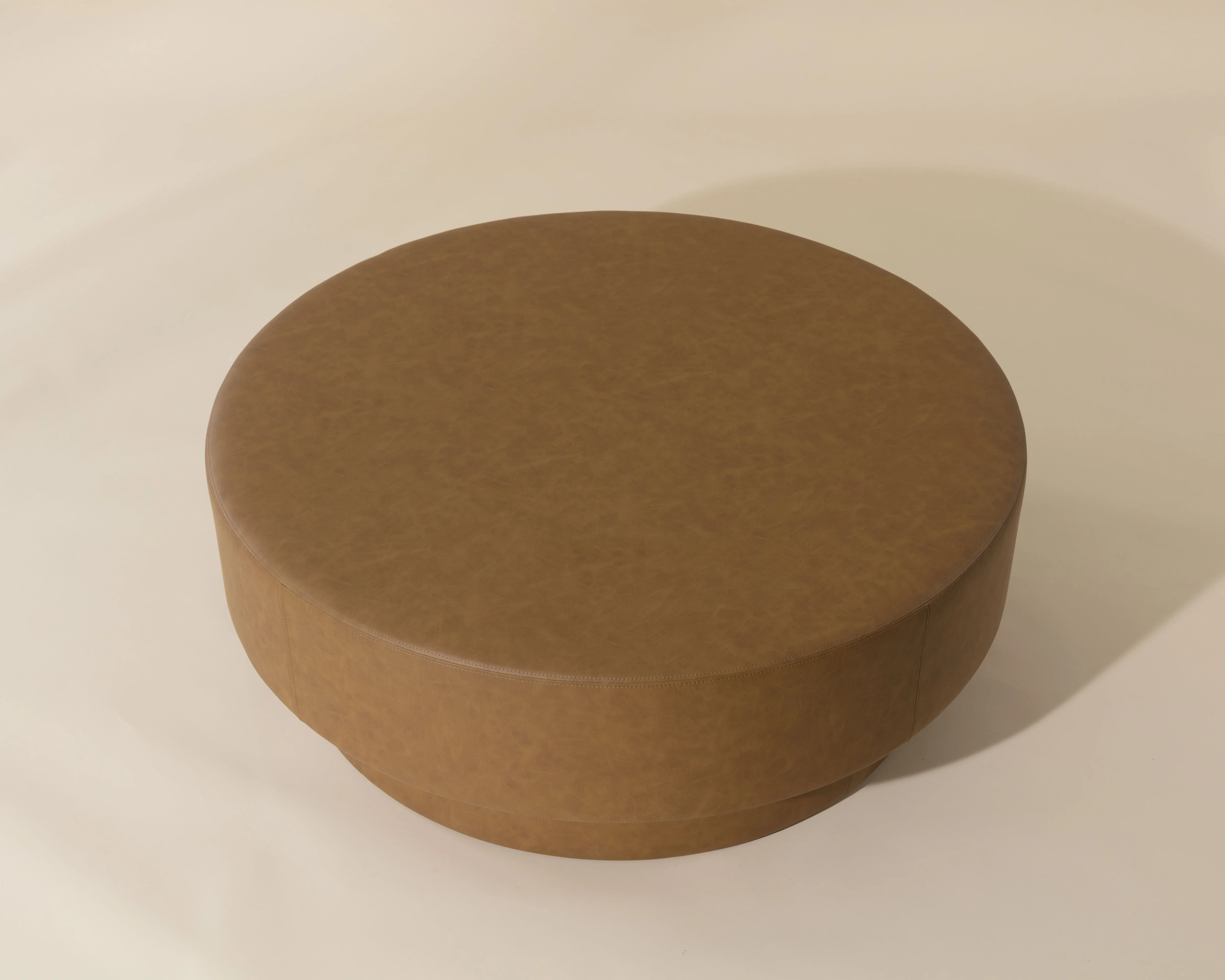 Sunpan Arlo Ottoman - Milliken Cognac - Image 2
