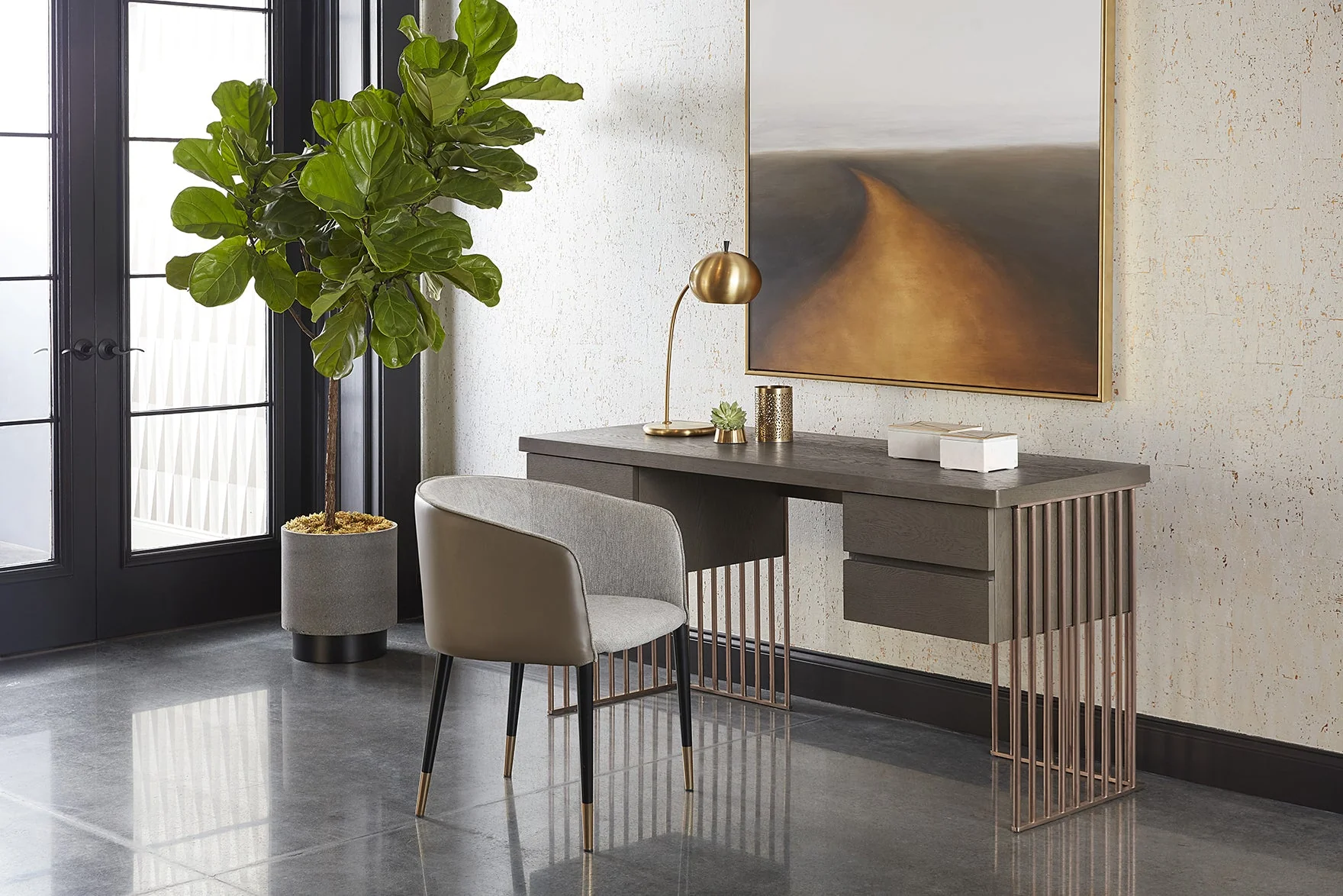 Sunpan Asher Dining Armchair - Image 8