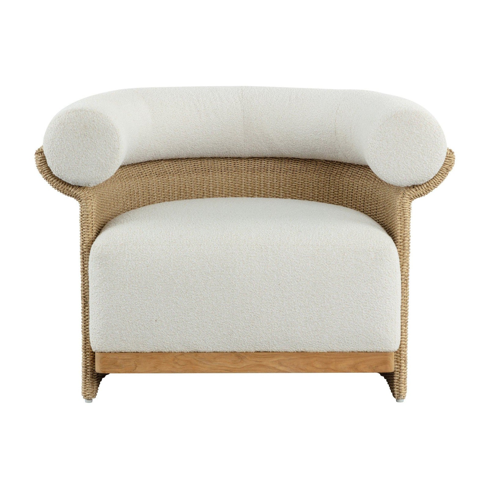 Sunpan Asos Lounge Chair - Louis Cream - Image 3