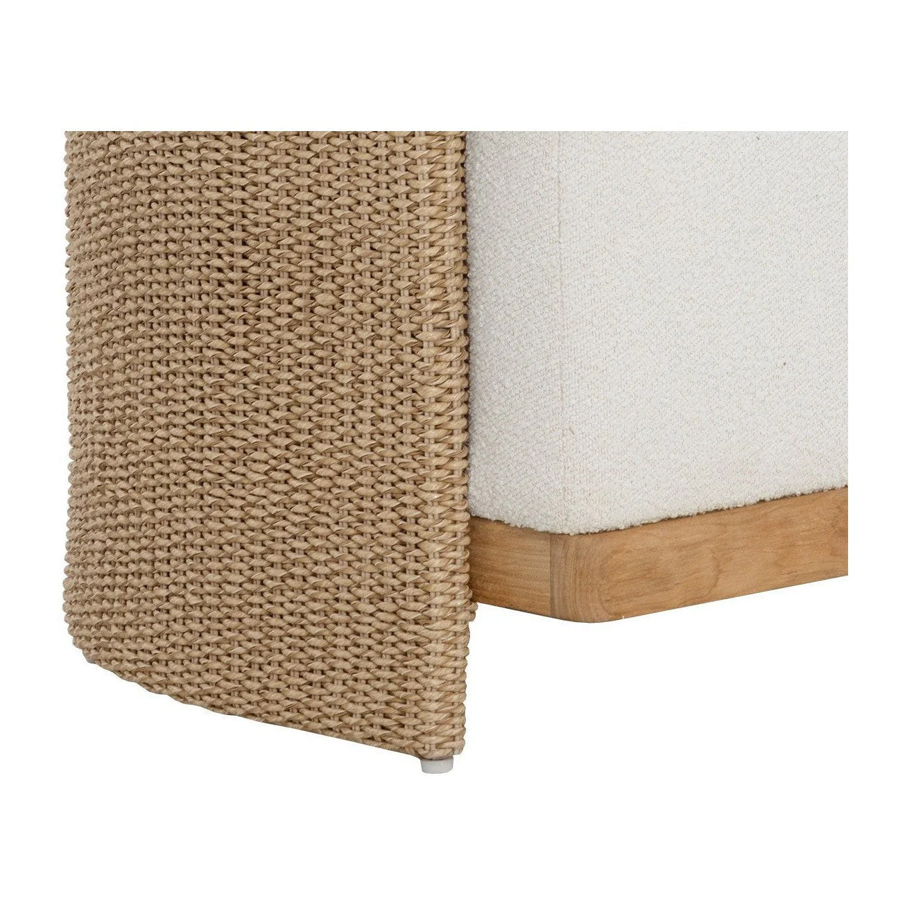 Sunpan Asos Lounge Chair - Louis Cream - Image 7