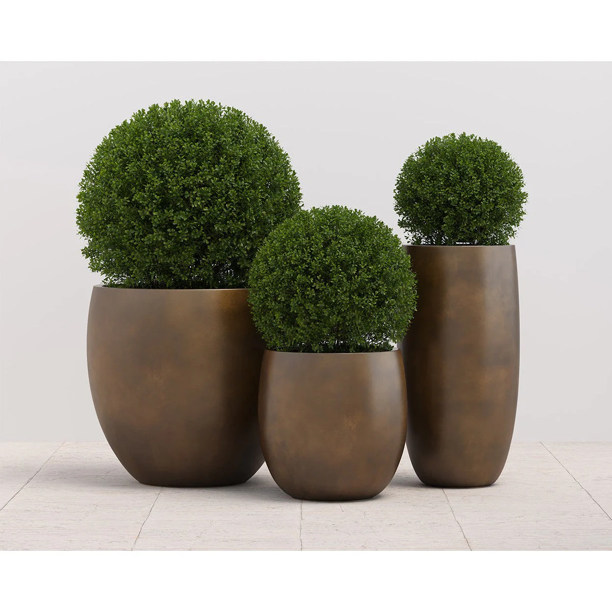 Sunpan Aster Round Planter - Image 2