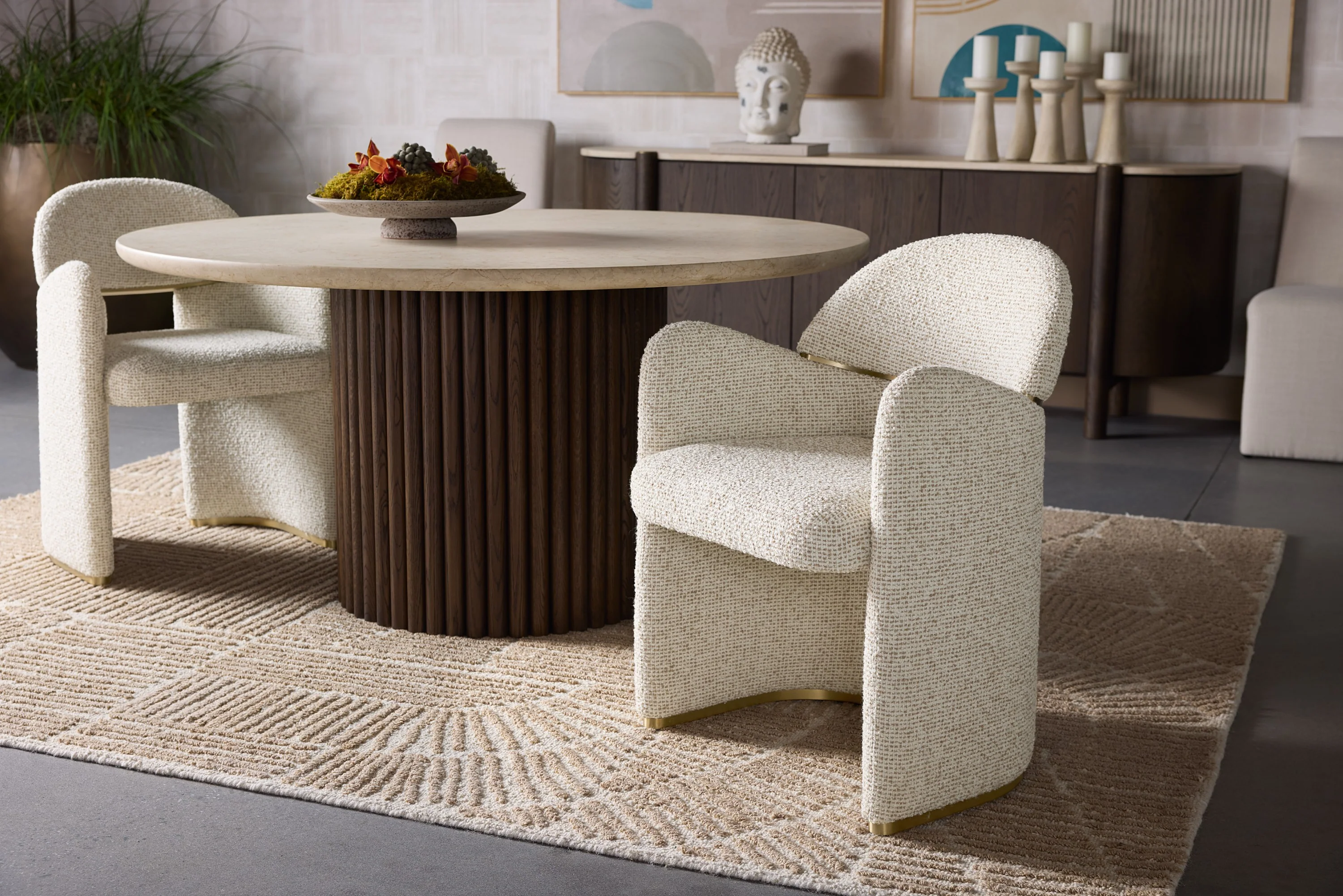 Sunpan Banyan Dining Table - 59" - Image 5