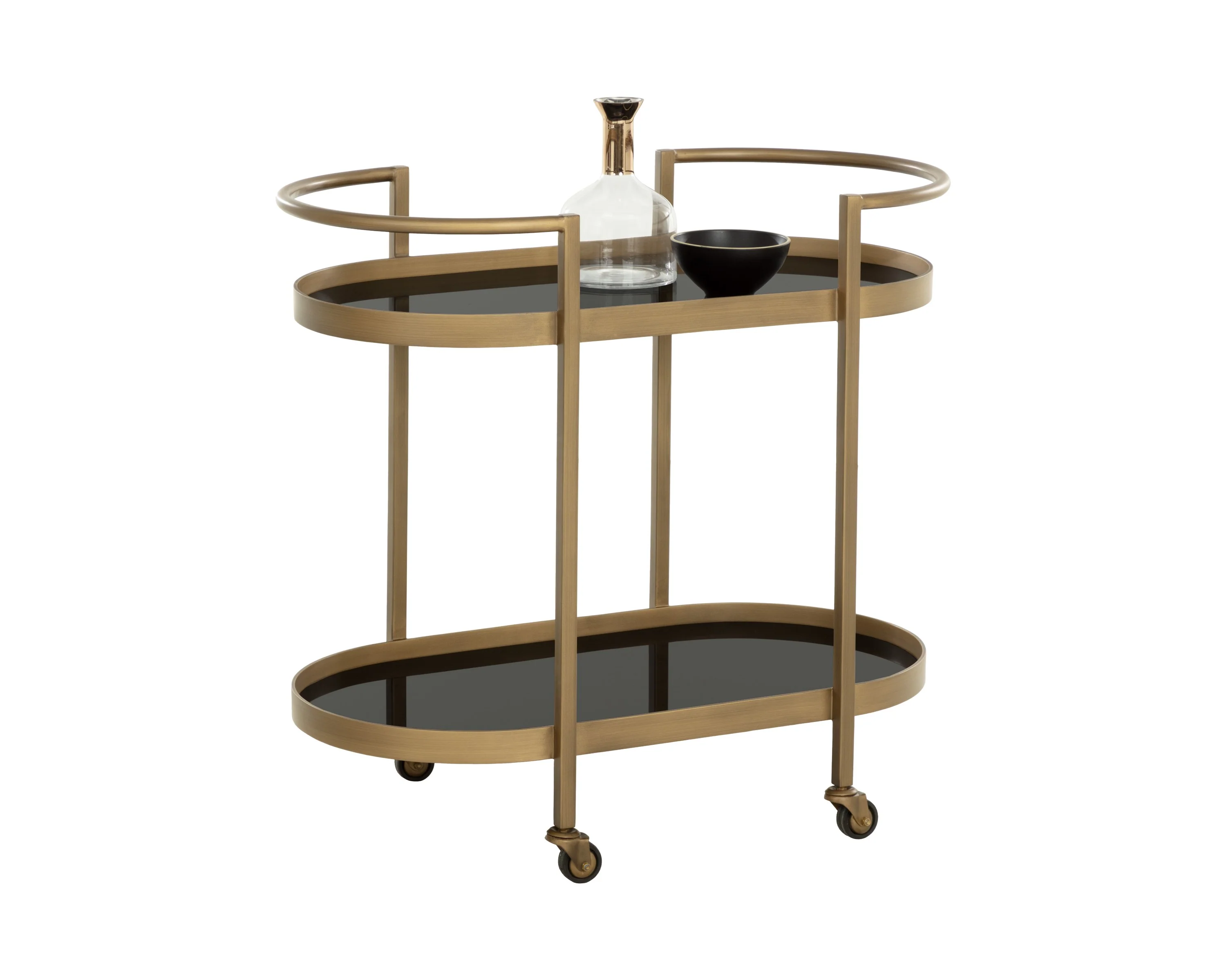 Sunpan Bartlett Bar Cart - Image 2
