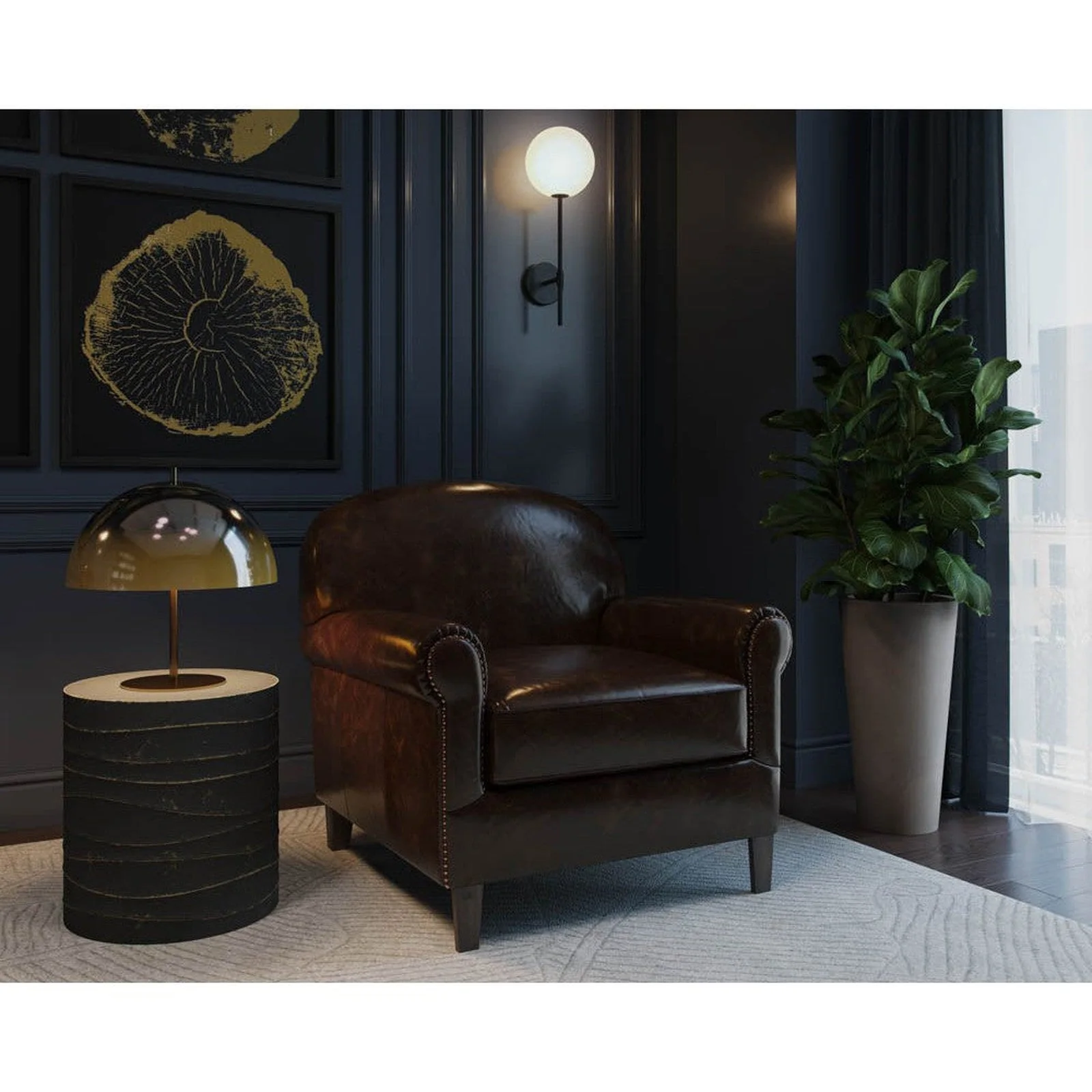Sunpan Bastoni Lounge Chair - Image 2