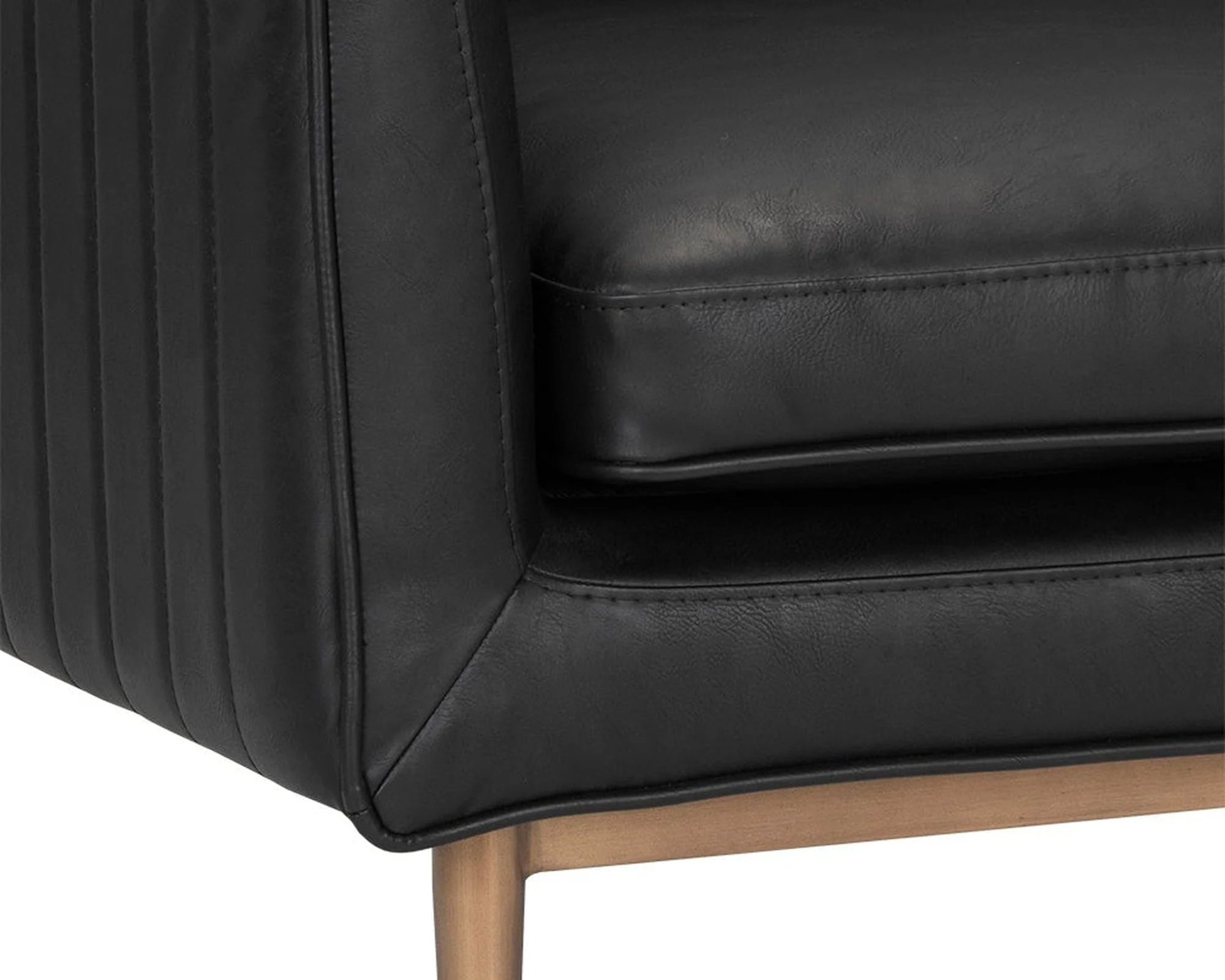 Sunpan Batavia Armchair - Vintage Black - Image 5