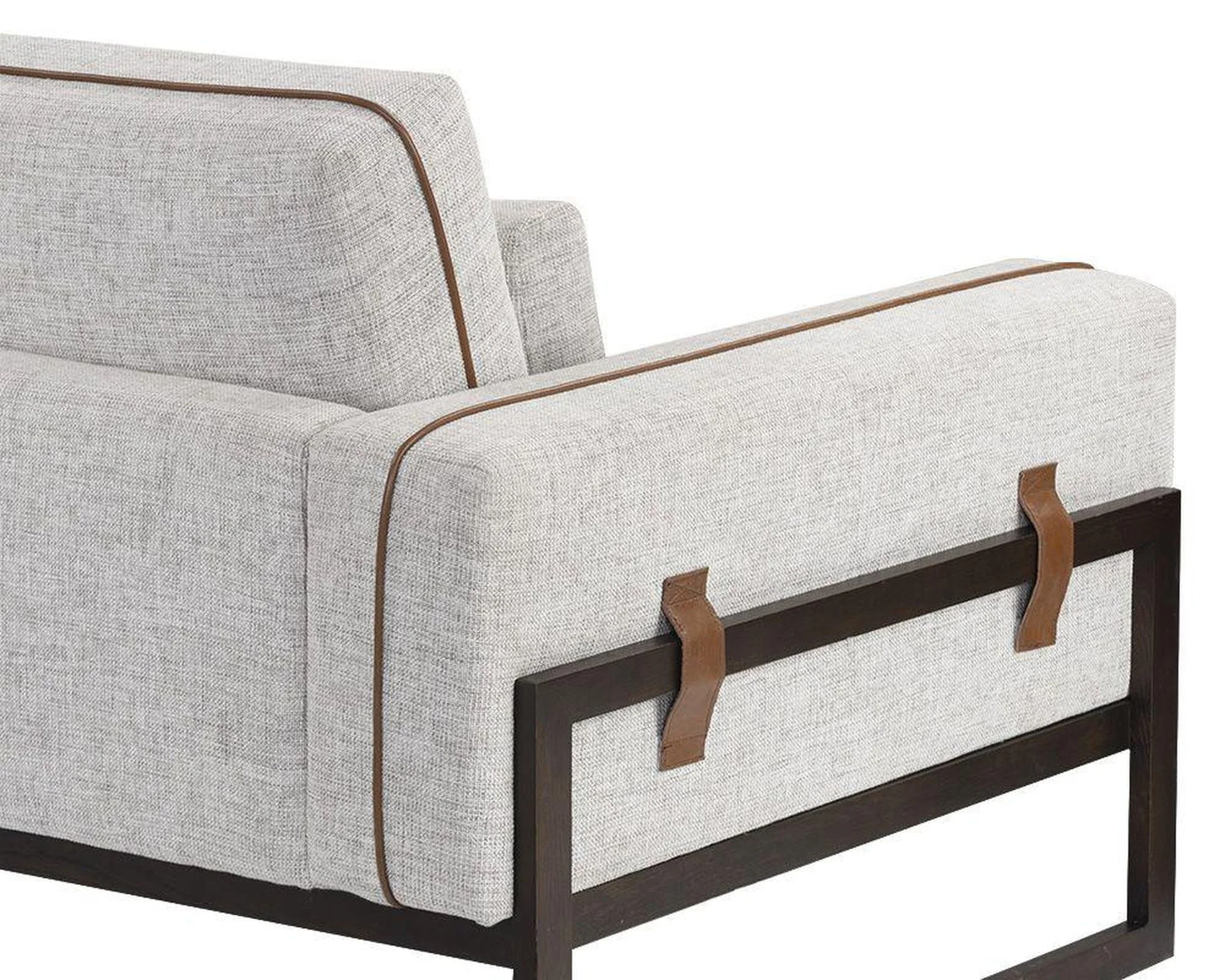 Sunpan Belinda Sofa - Symphony Greige - Image 4