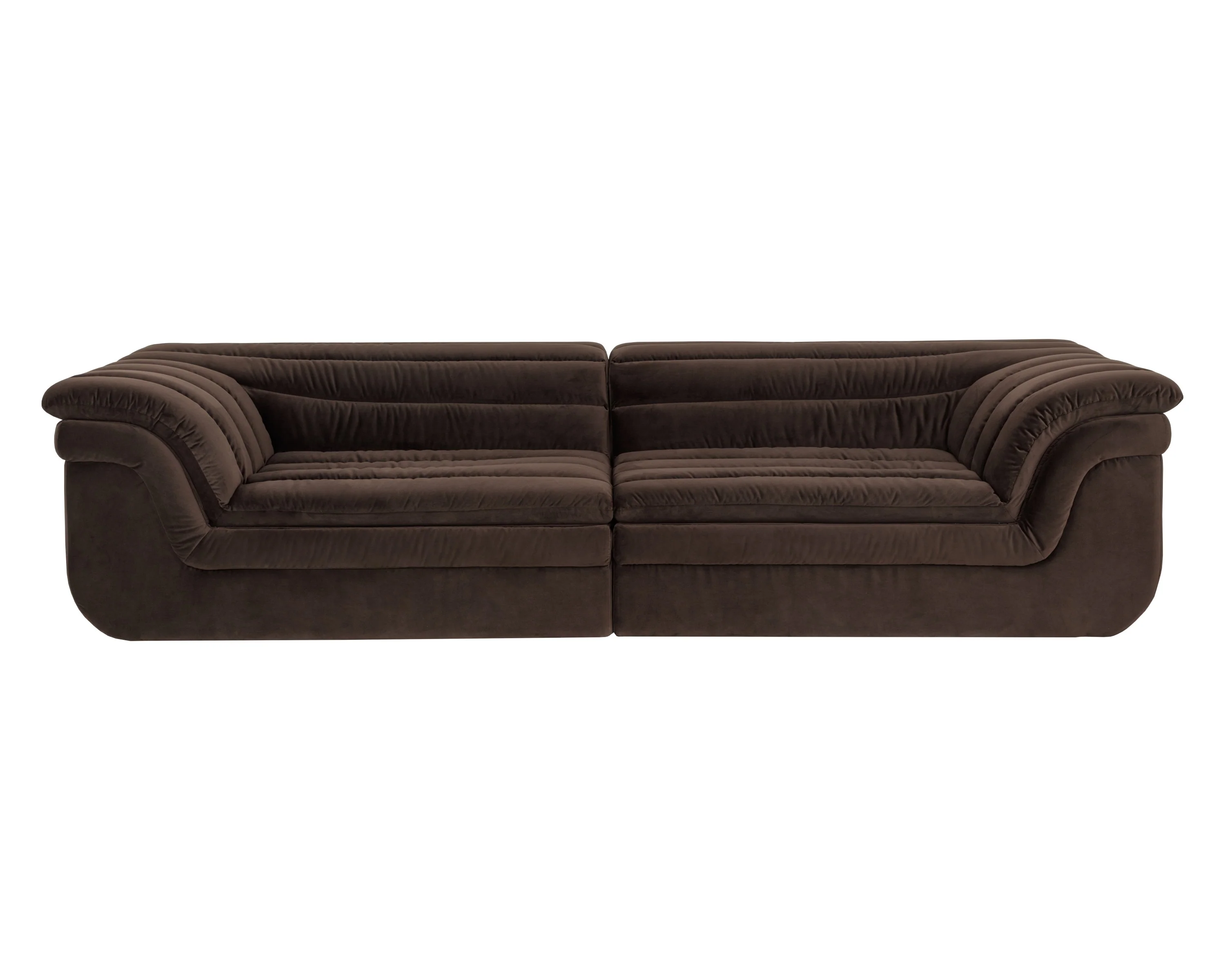 Sunpan Bello Sofa - Diamond Mink - Image 2